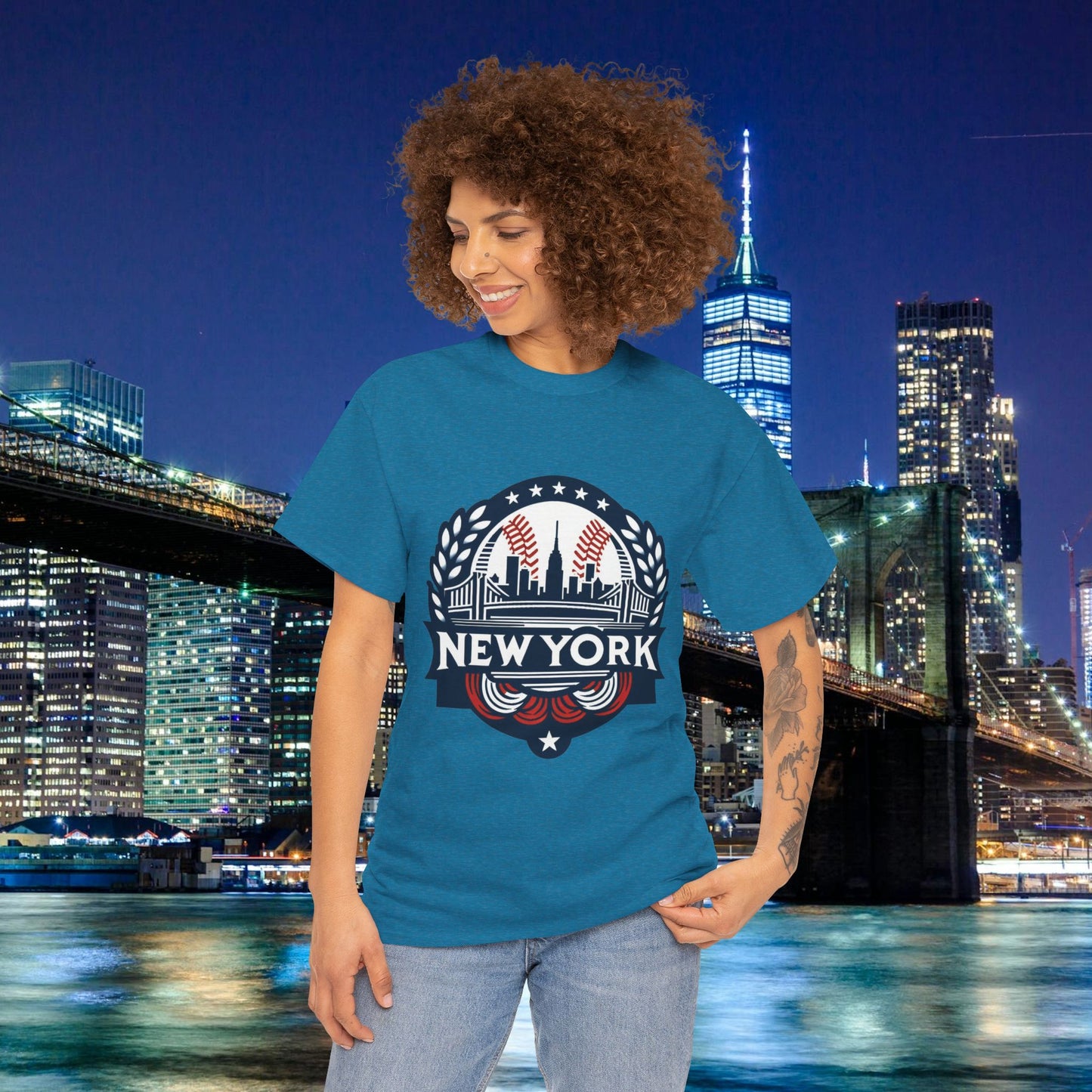 New York Bronx Baseball Tee