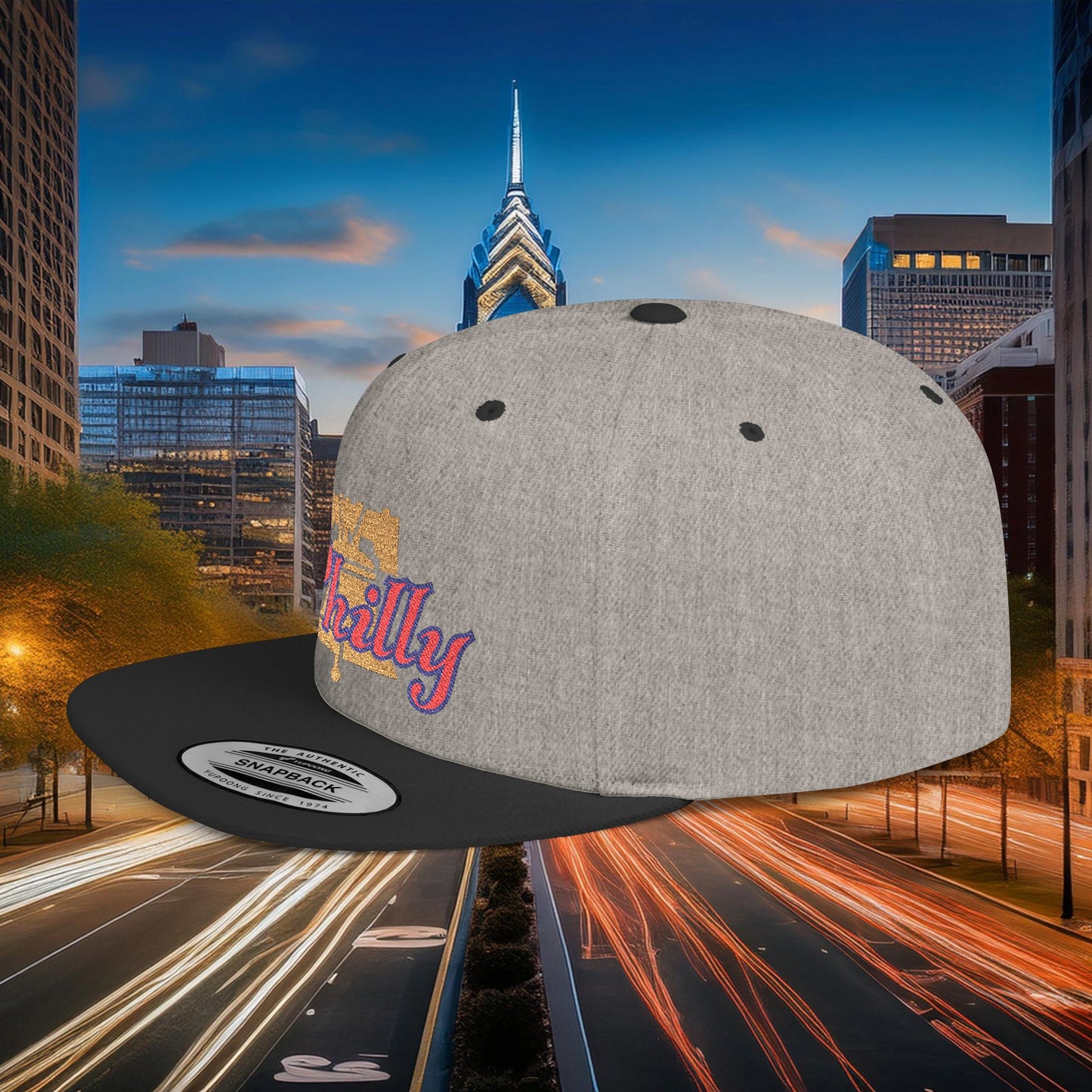 Philly Liberty Bell Flat Bill Snapback
