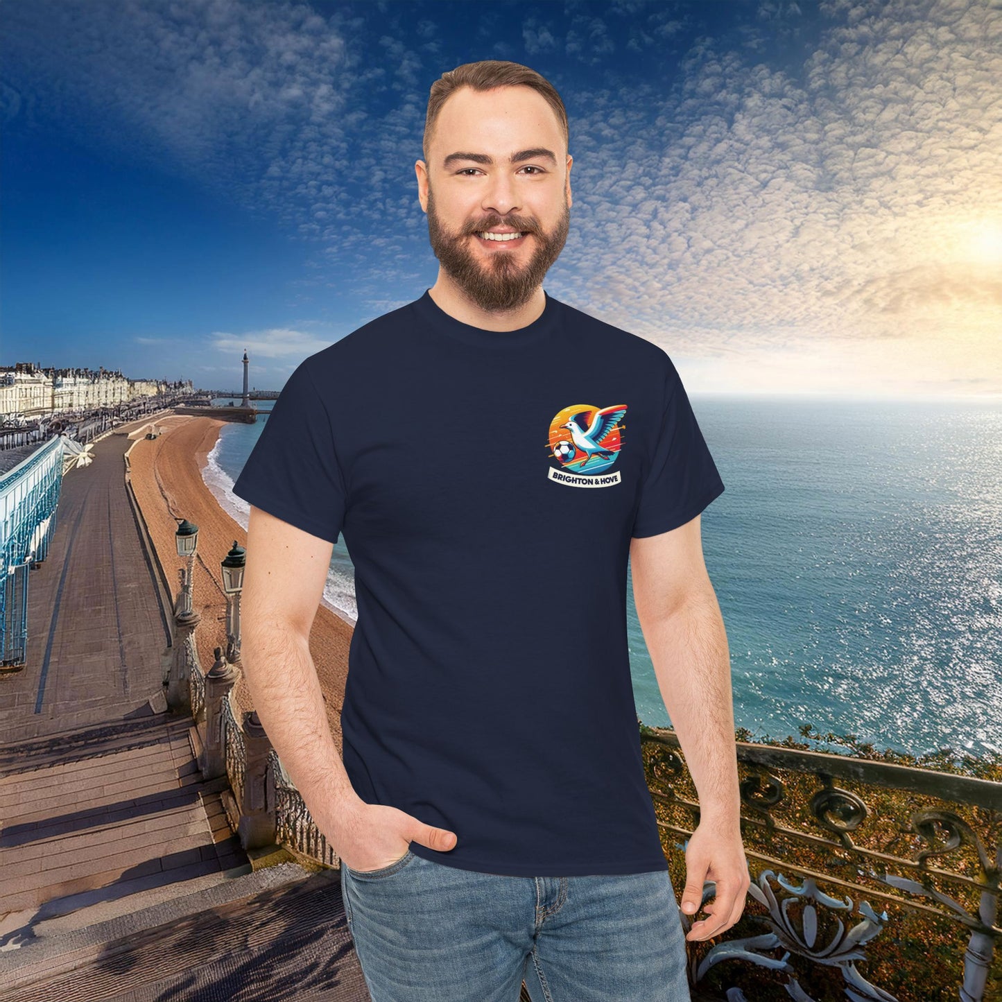 Brighton & Hove Albion Seagull Logo Tee