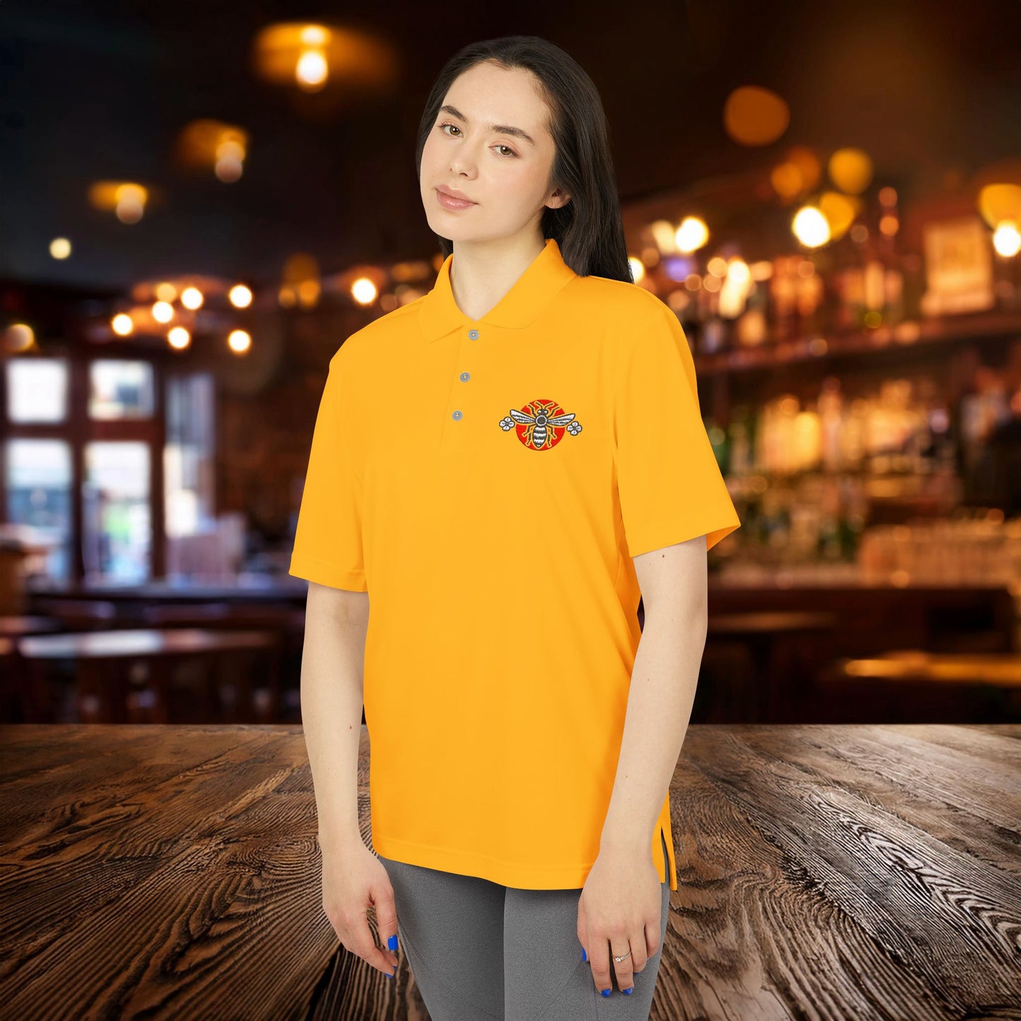 Brentford Bee adidas Performance Polo