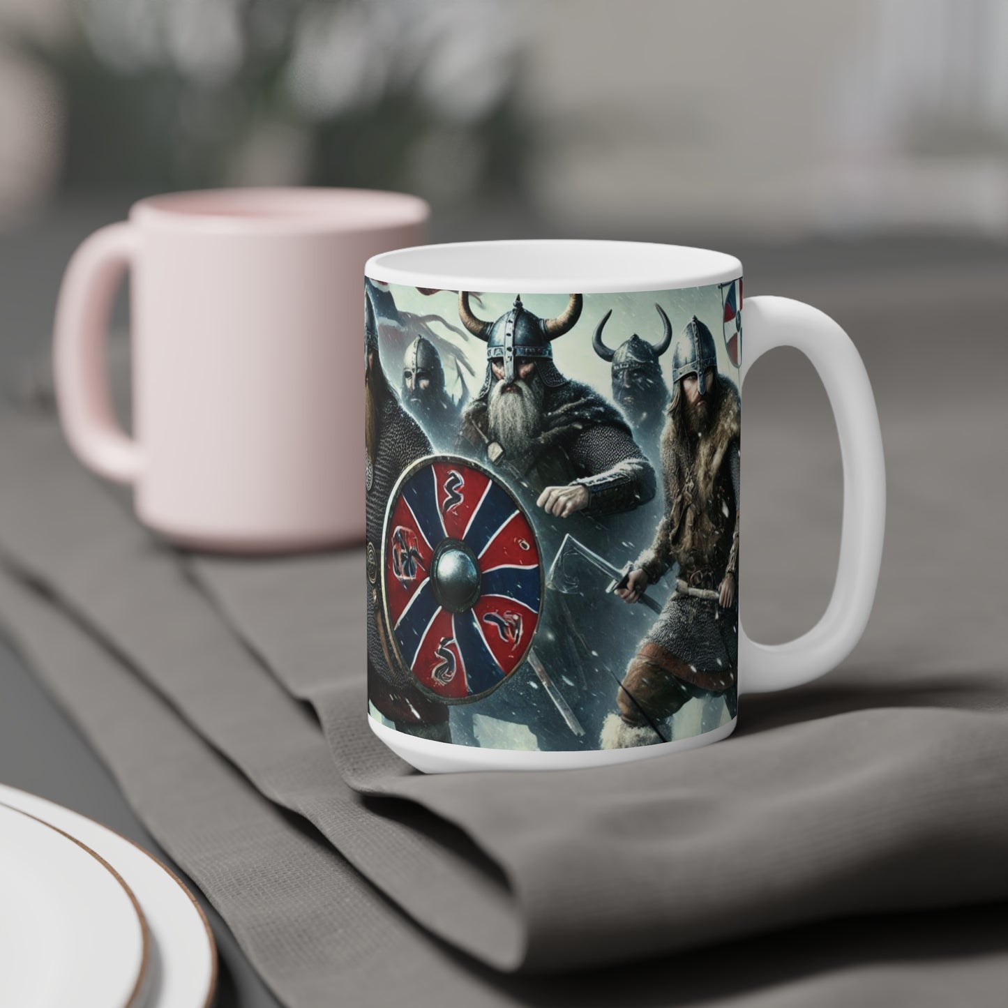 Viking Raid Ceramic Mugs (11oz\15oz)