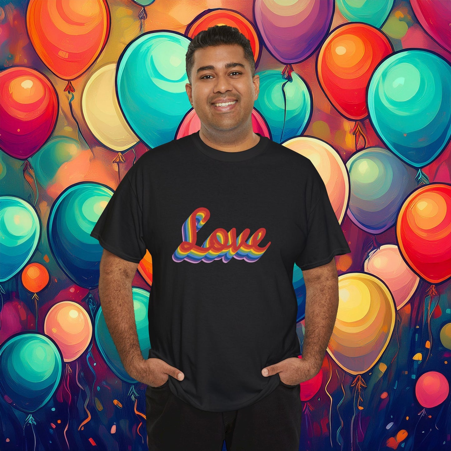 Rainbow Love Unisex Tee