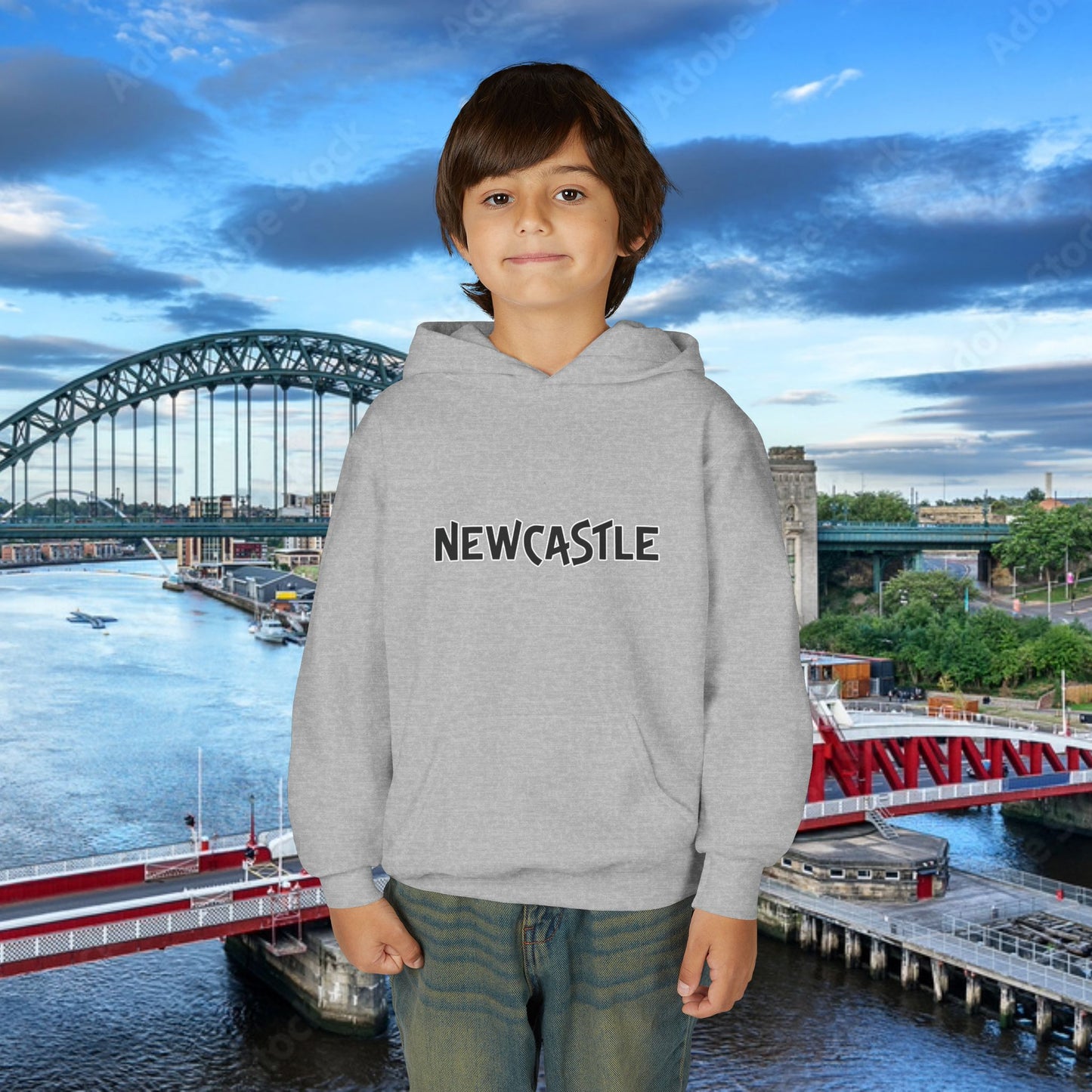 Newcastle United Mini Toon Supporter Youth Hoodie