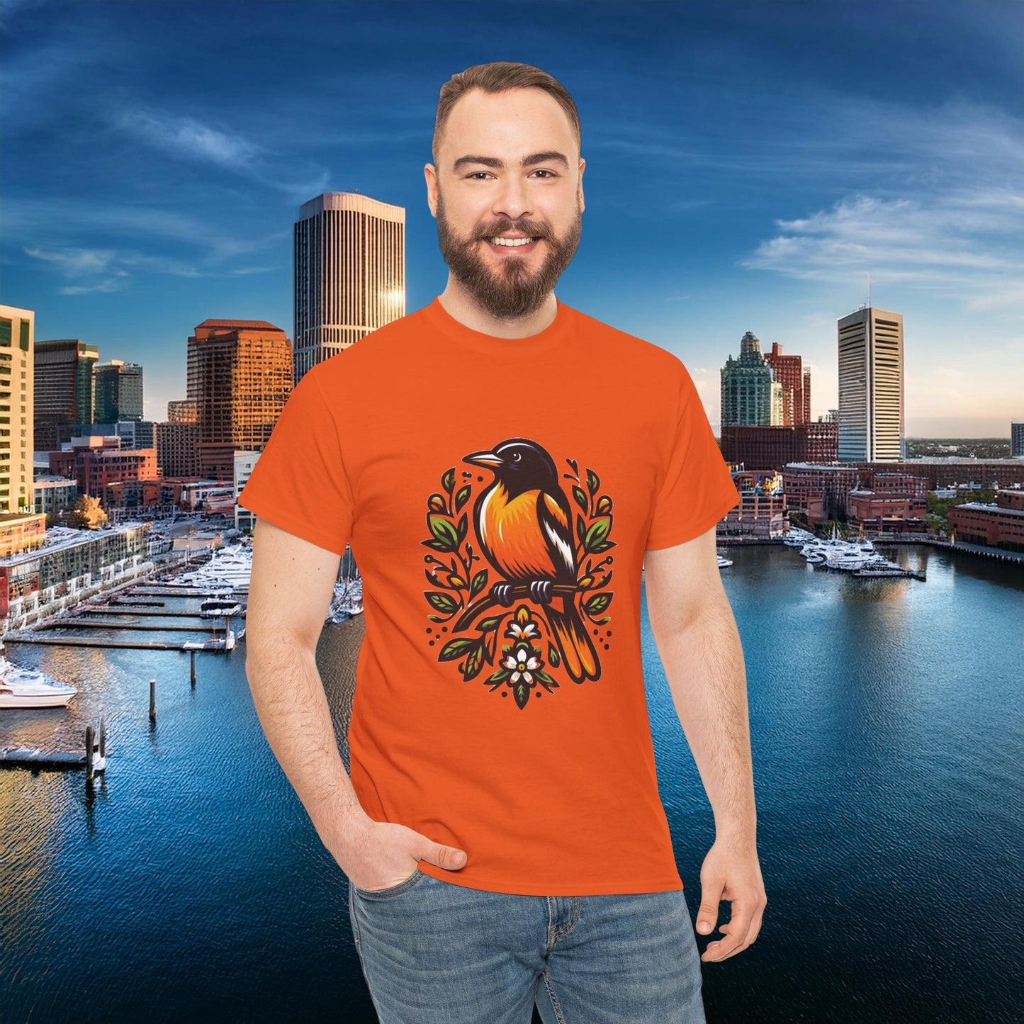 Baltimore Baseball Branch Tee