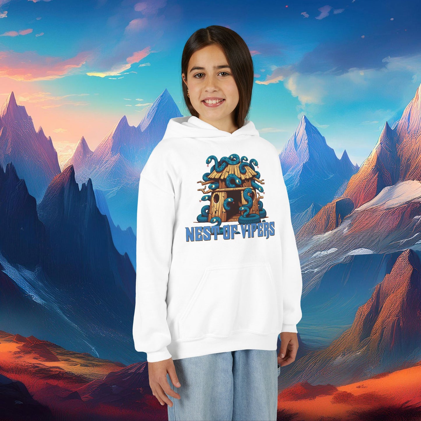 Nest of Vipers Youth Hoodie