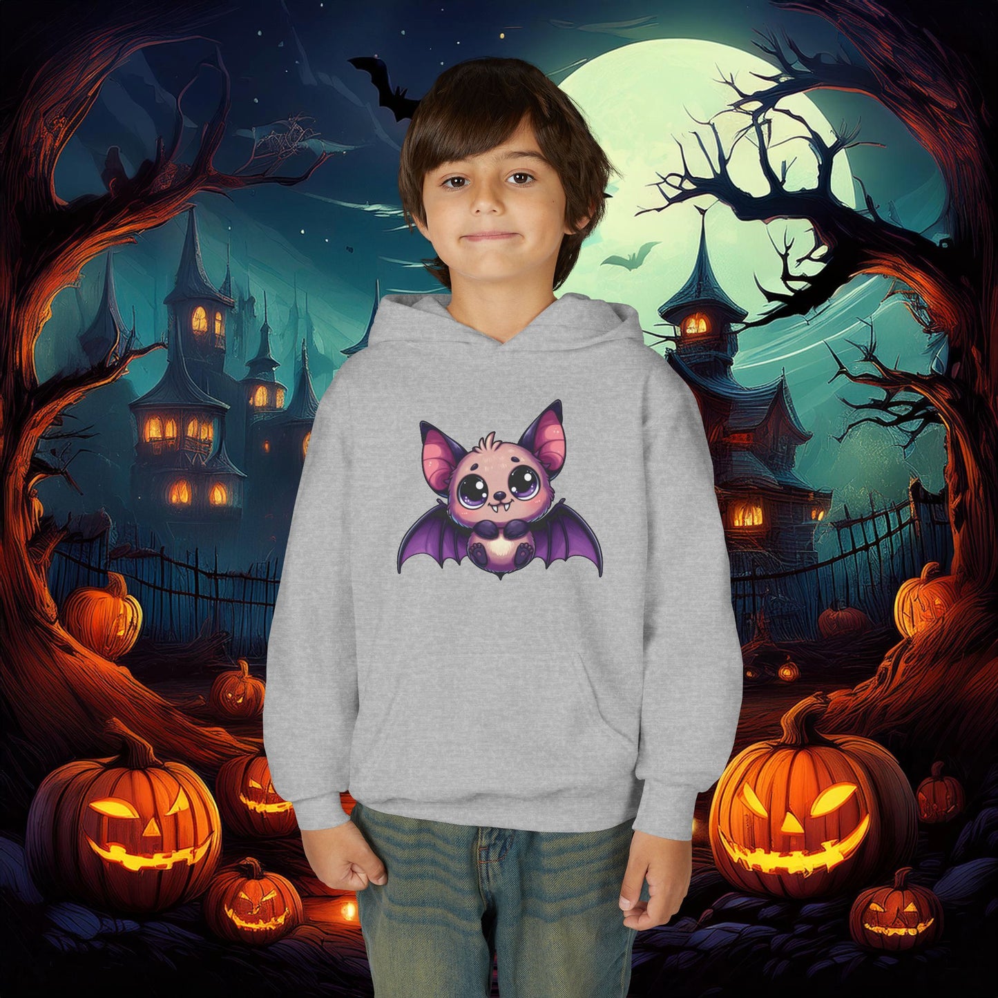 Little Bat Youth Hoodie