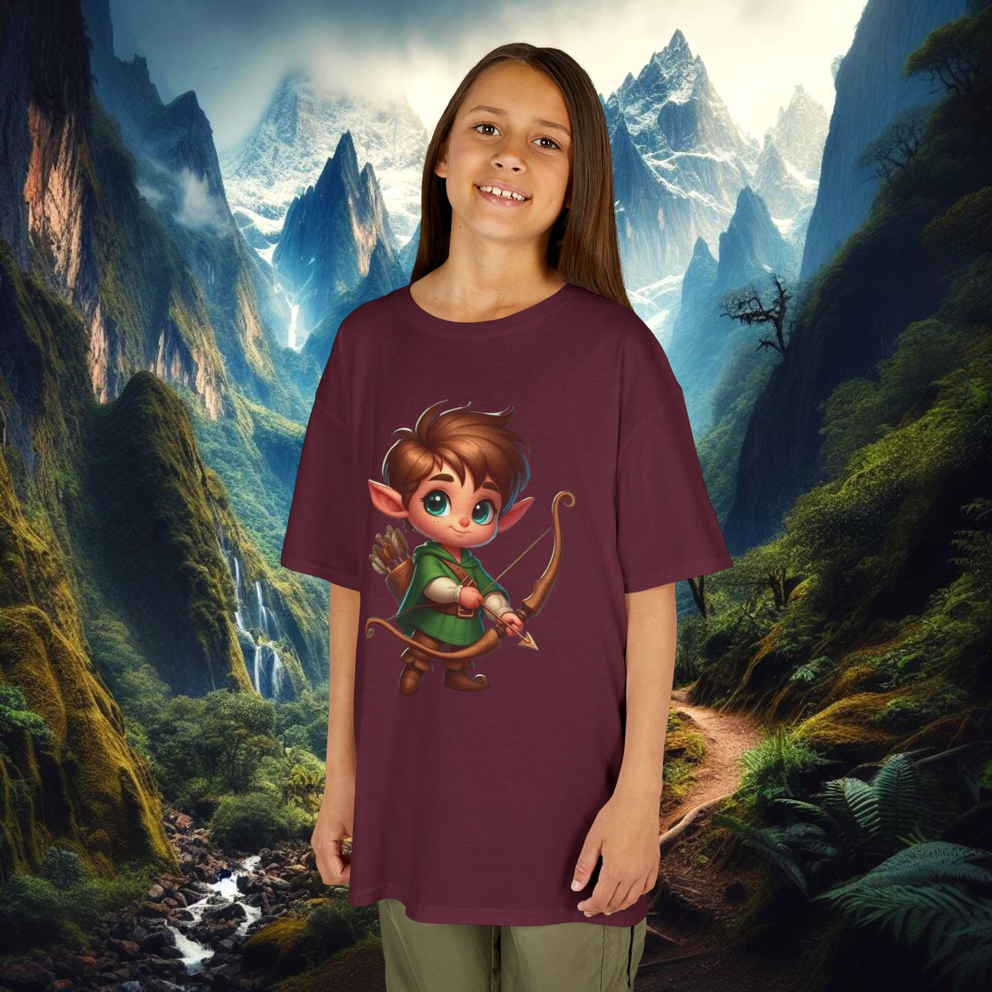 Little Elf Archer Kids Tee
