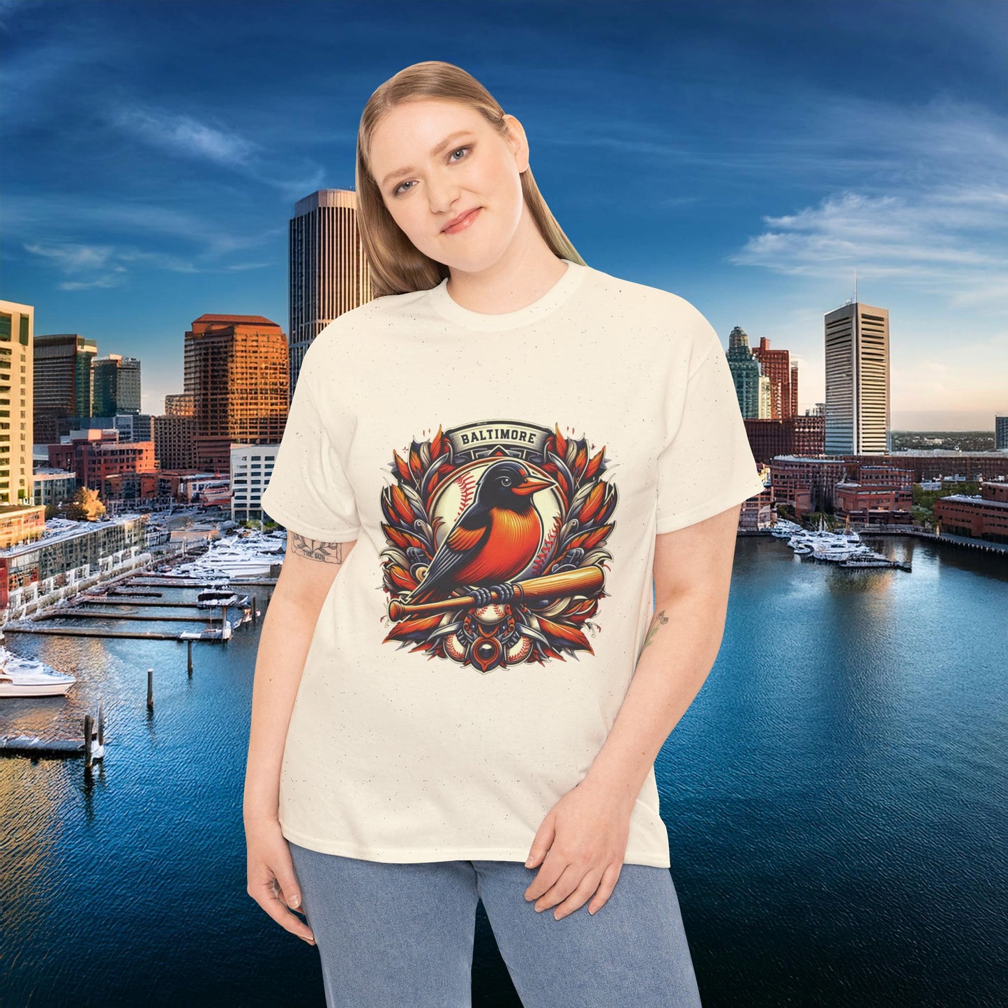 Baltimore Baseball Crest Tee