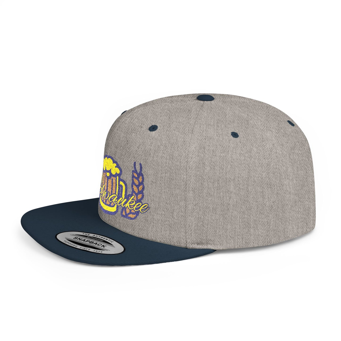 Milwaukee Pint Flat Bill Snapback