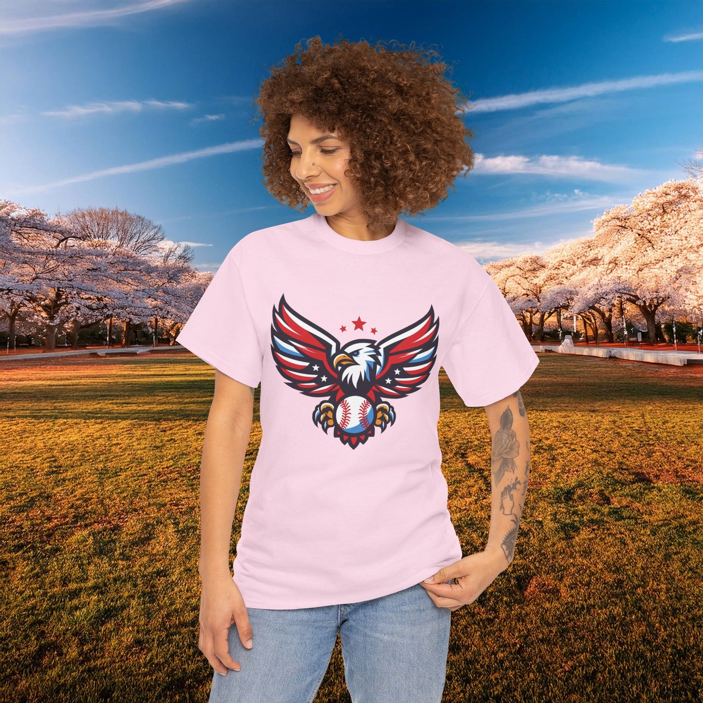 Washington Baseball Eagle Tee