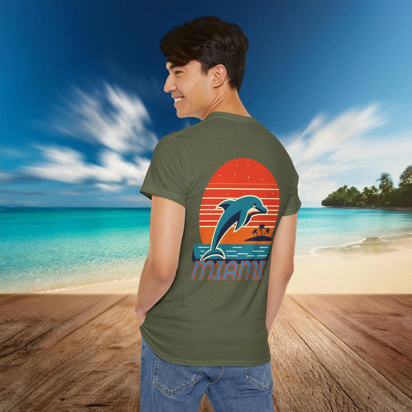 Miami Football Design Tee