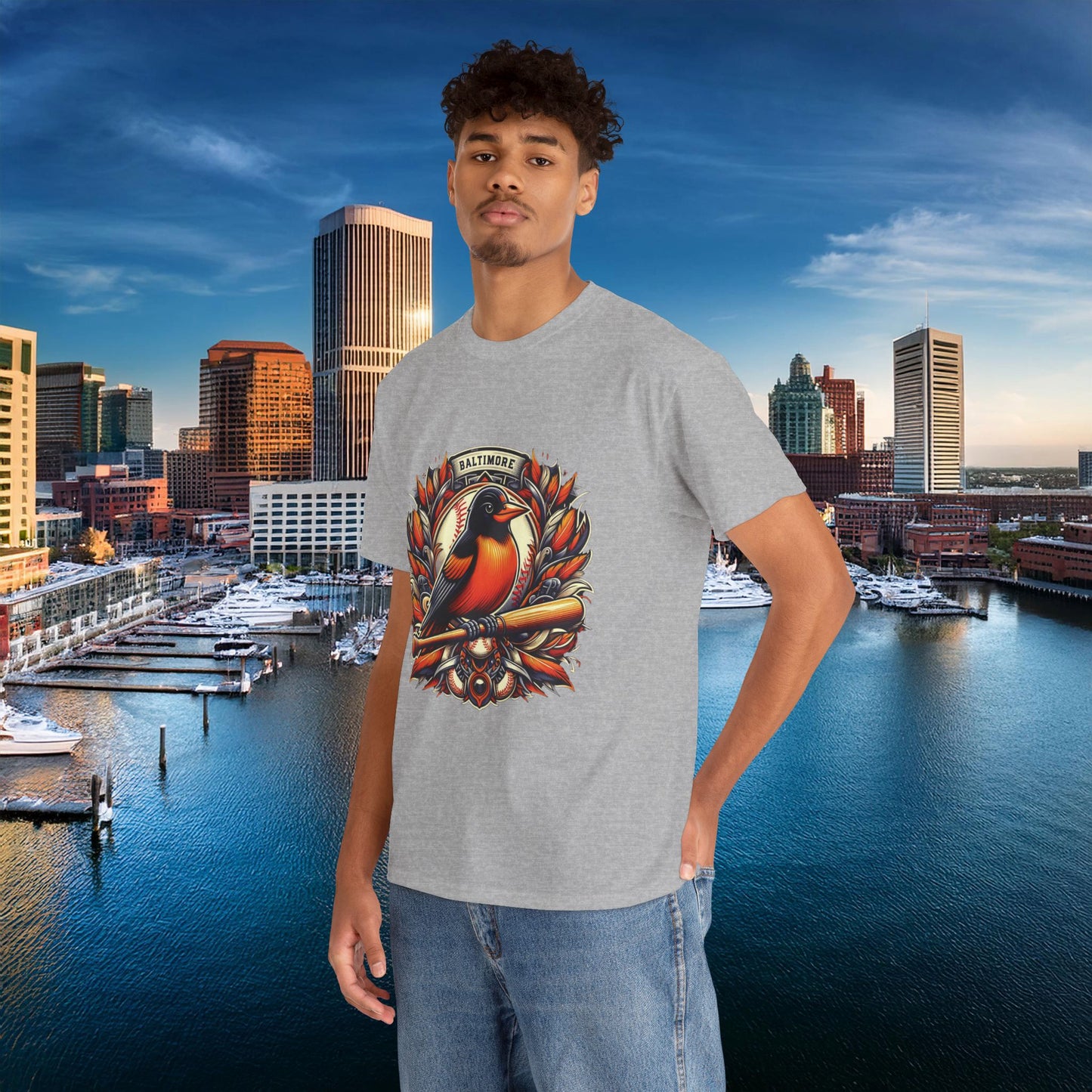 Baltimore Baseball Crest Tee