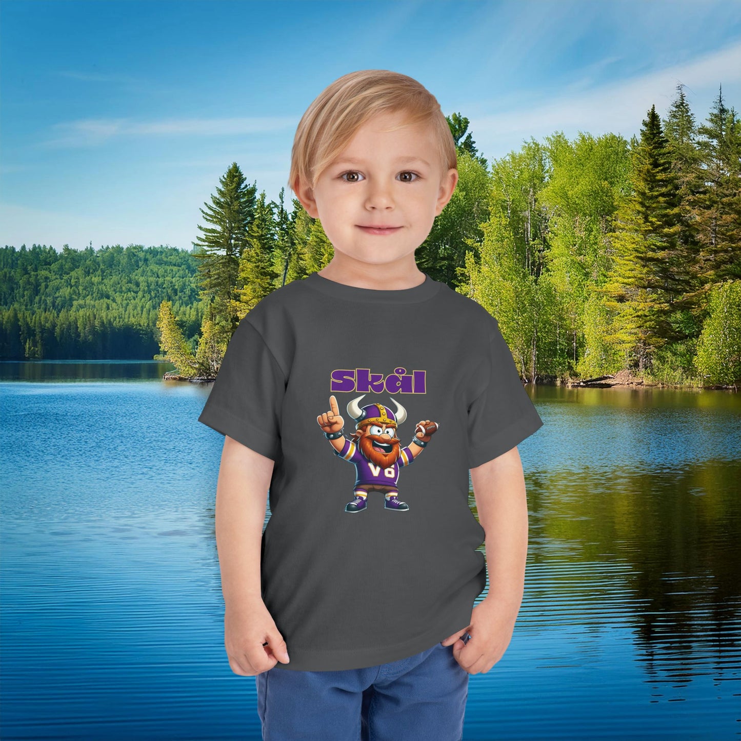 Minnesota Football Skol Toddler Tee