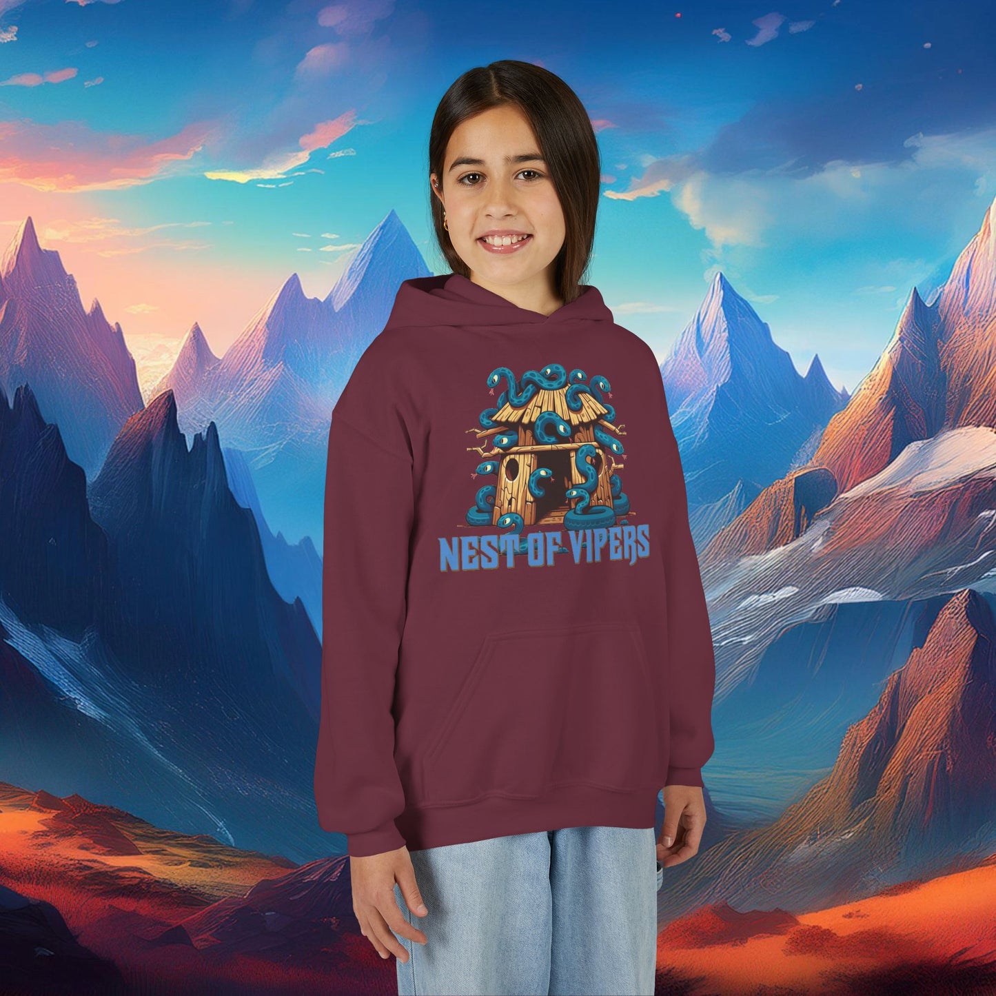 Nest of Vipers Youth Hoodie