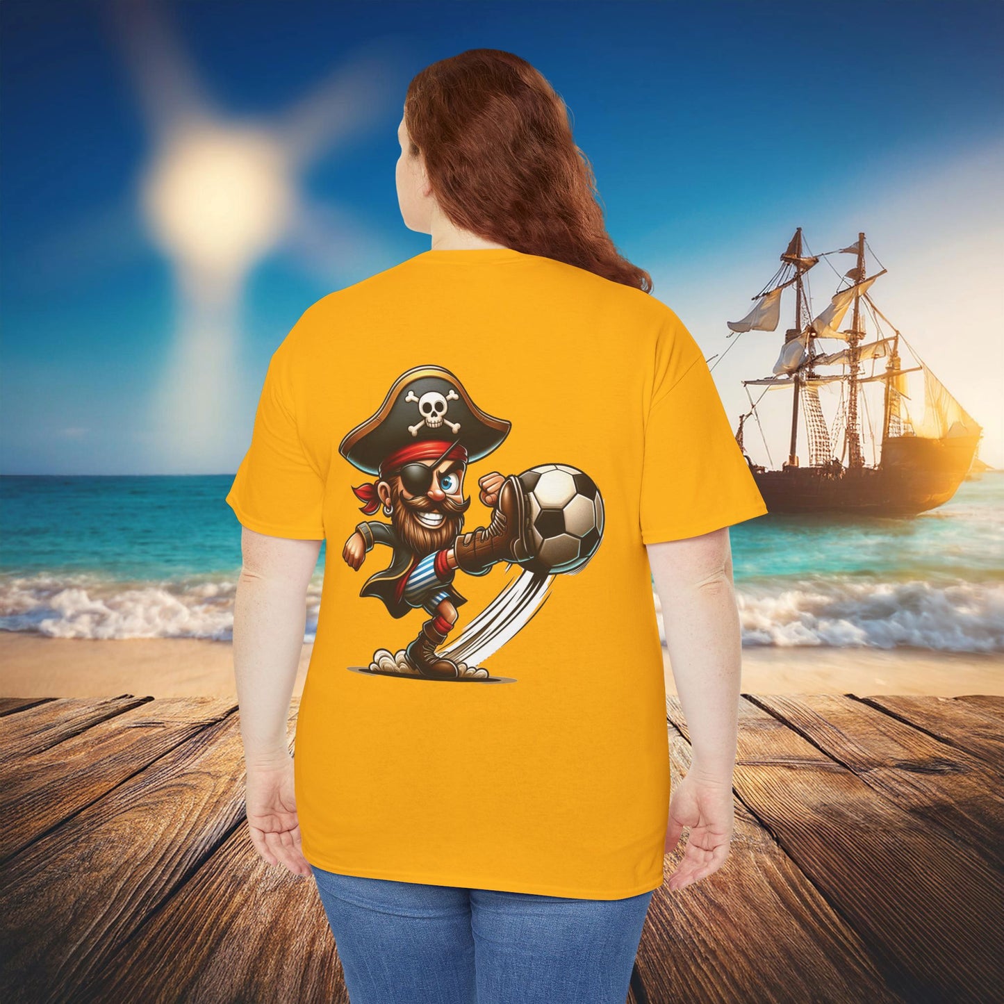 St Pauli Pirate Soccer Tee