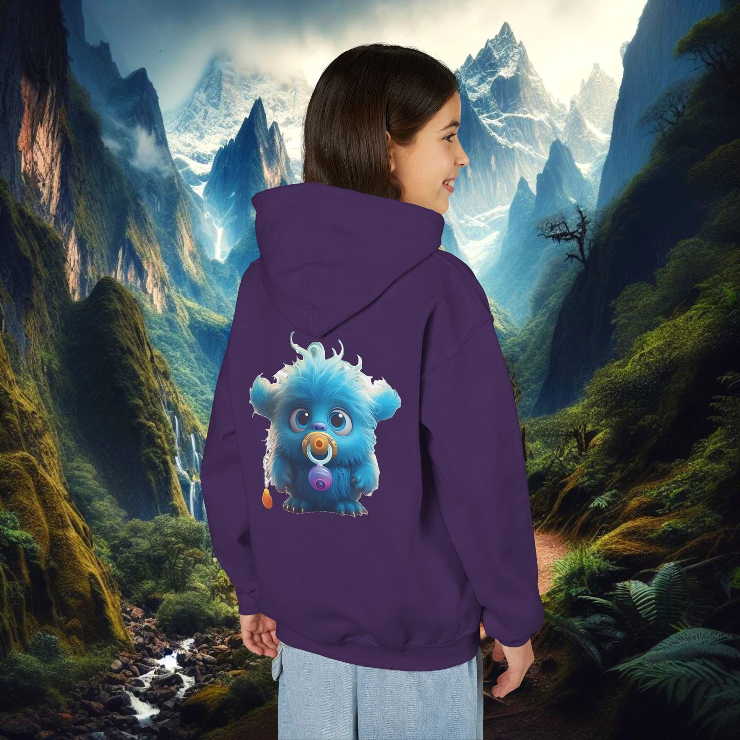 Baby Monster Youth Hoodie