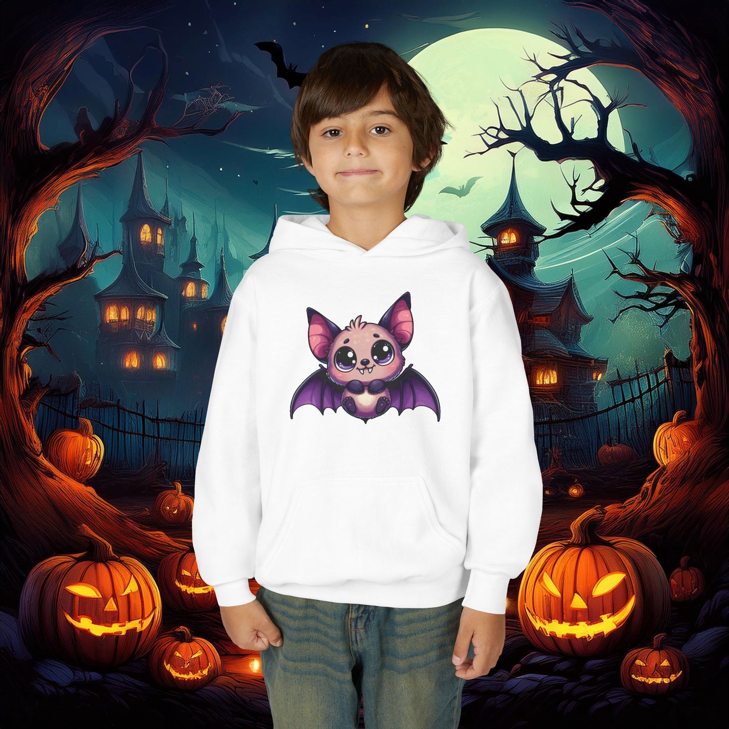 Little Bat Youth Hoodie