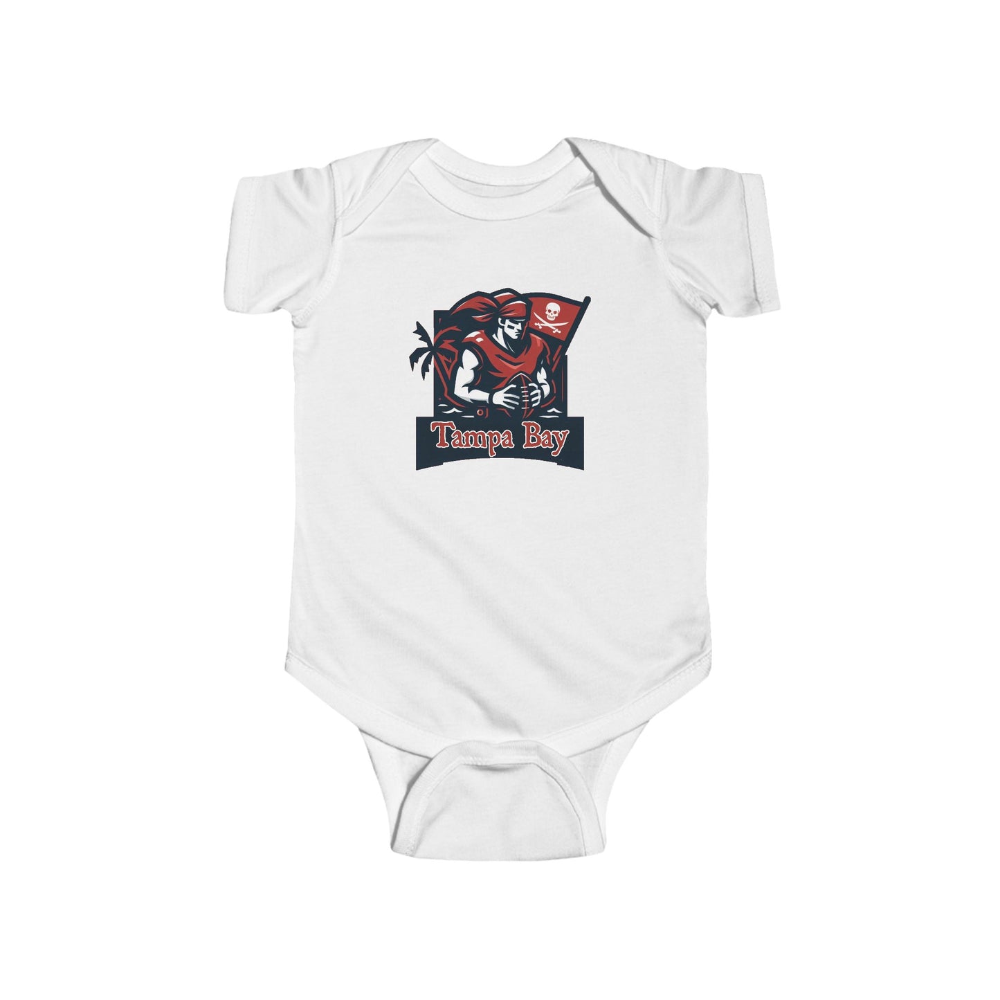 Tampa Bay Football Player Infant Bodysuit
