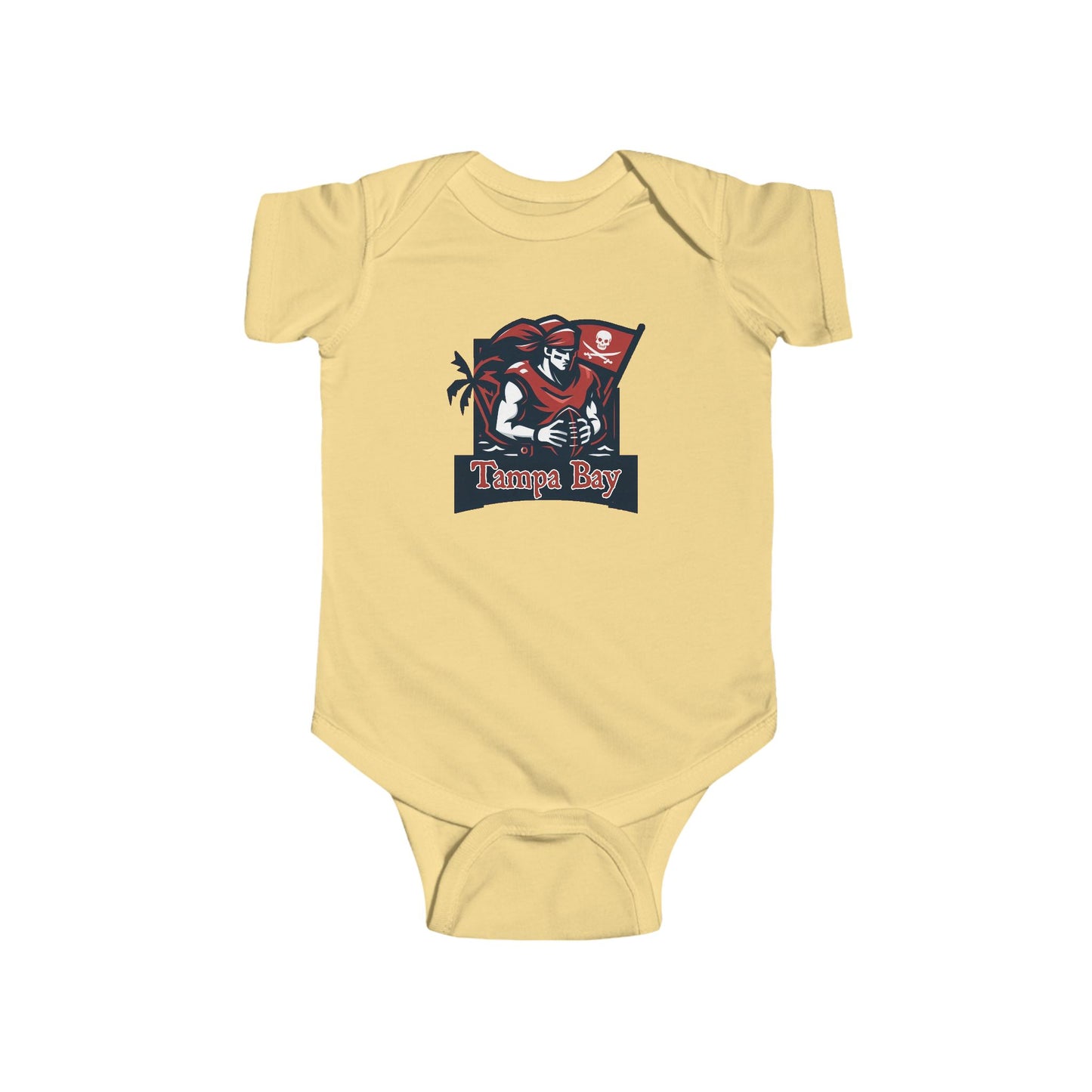 Tampa Bay Football Player Infant Bodysuit