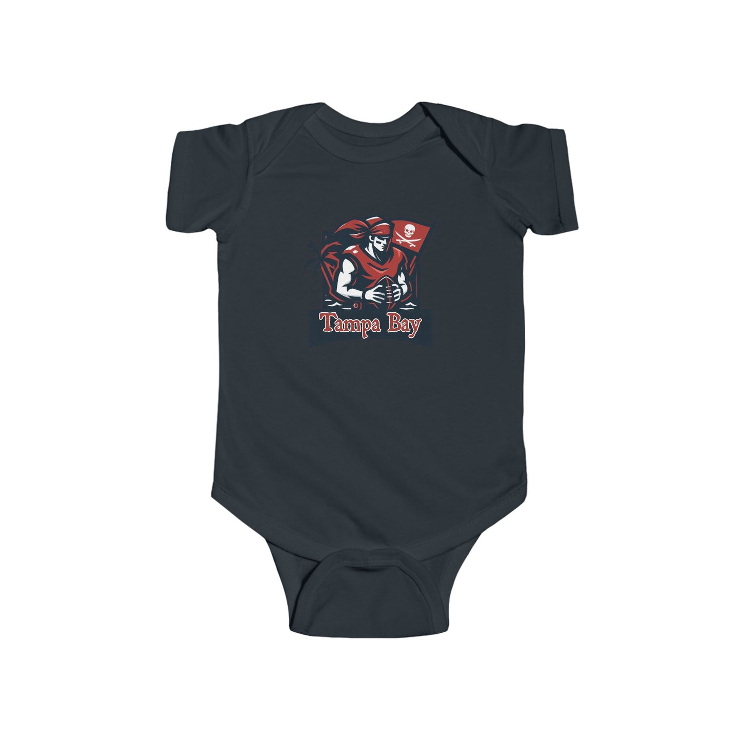 Tampa Bay Football Player Infant Bodysuit