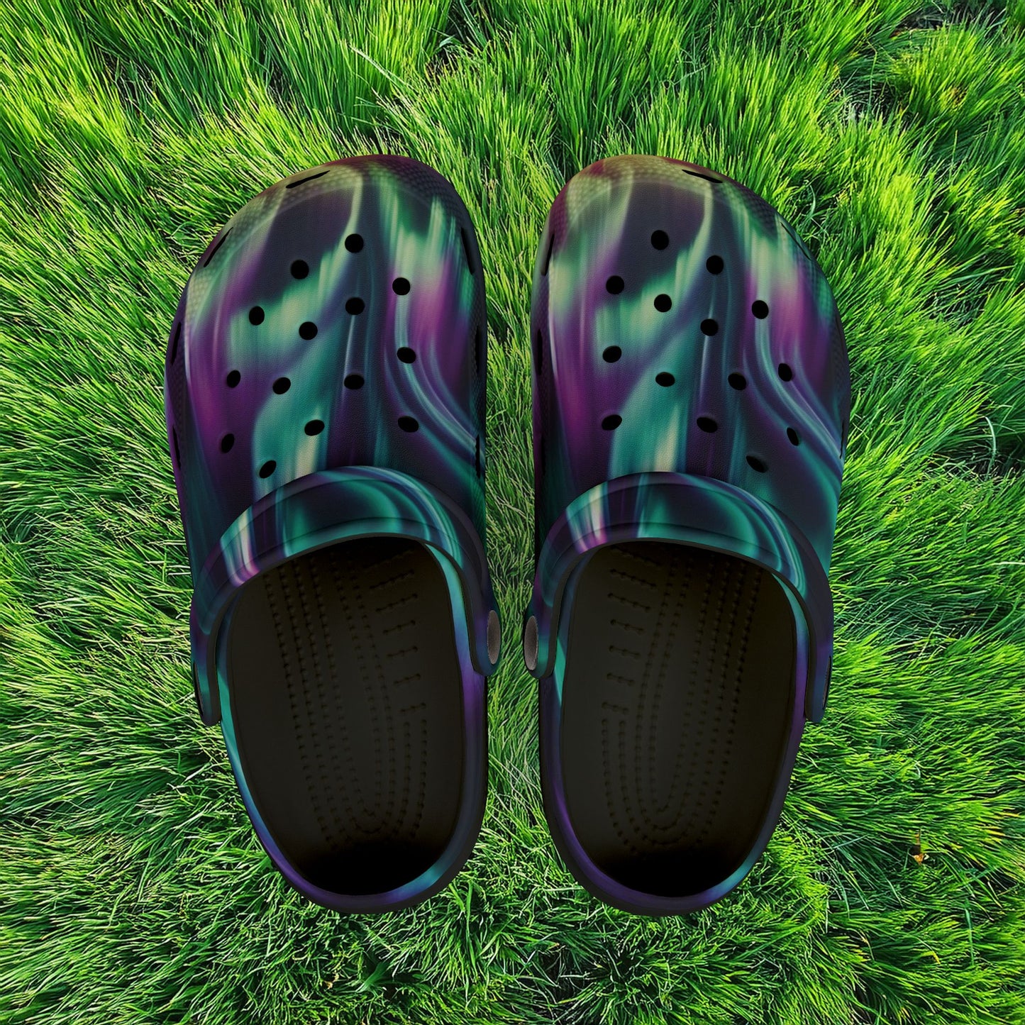Northern Lights Kid's Foam Clogs