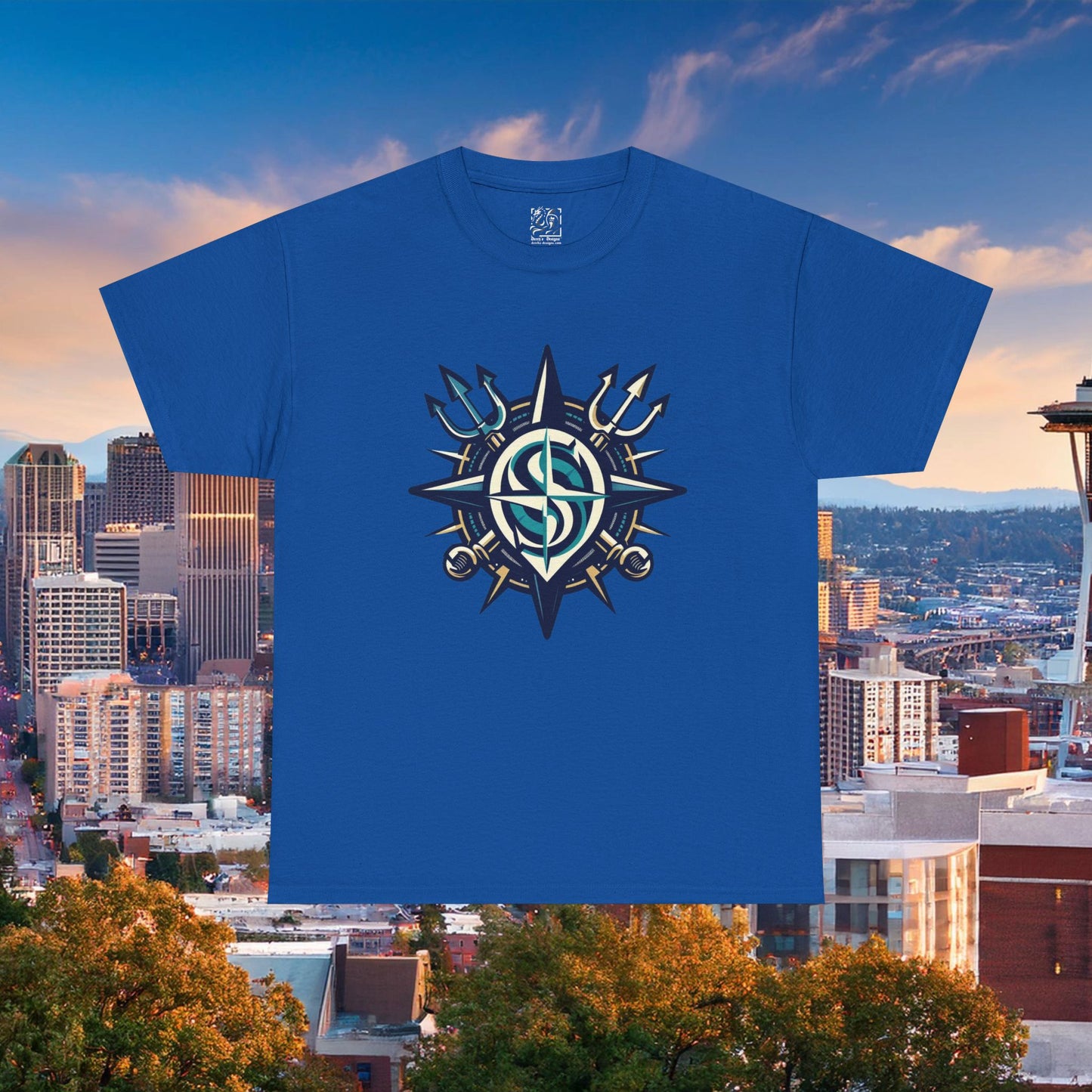 Seattle Baseball Crest Tee