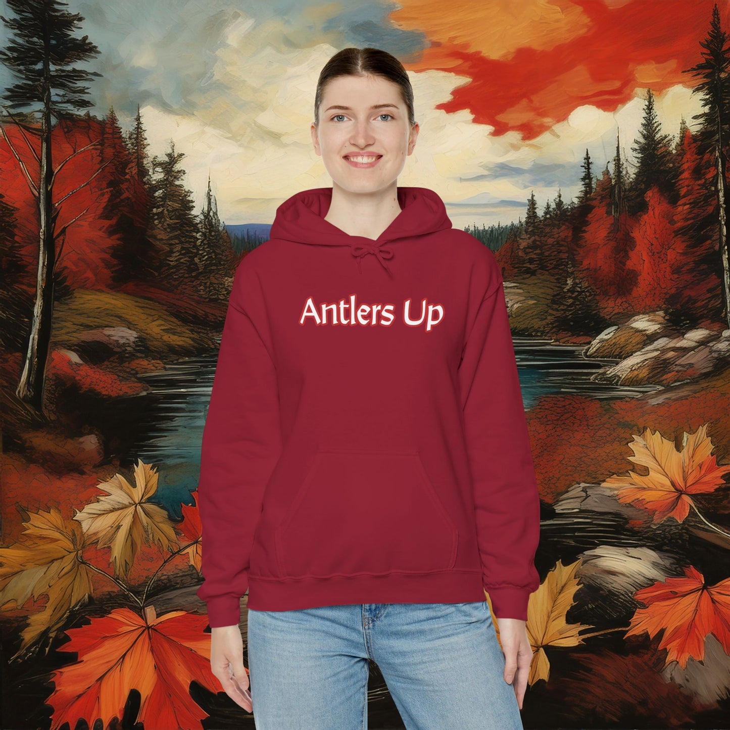 Canadian Moose "Antlers Up" Hoodie