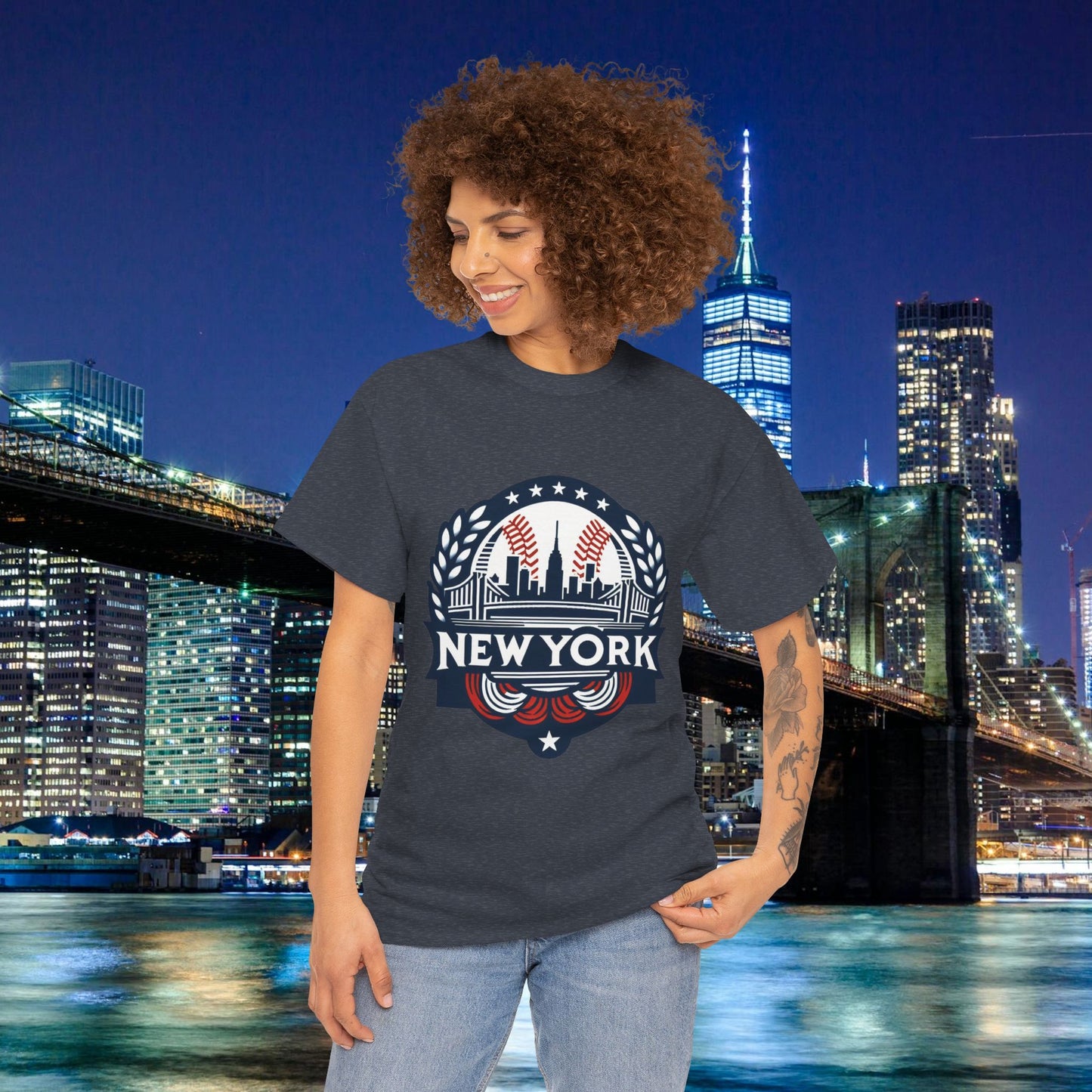 New York Bronx Baseball Tee