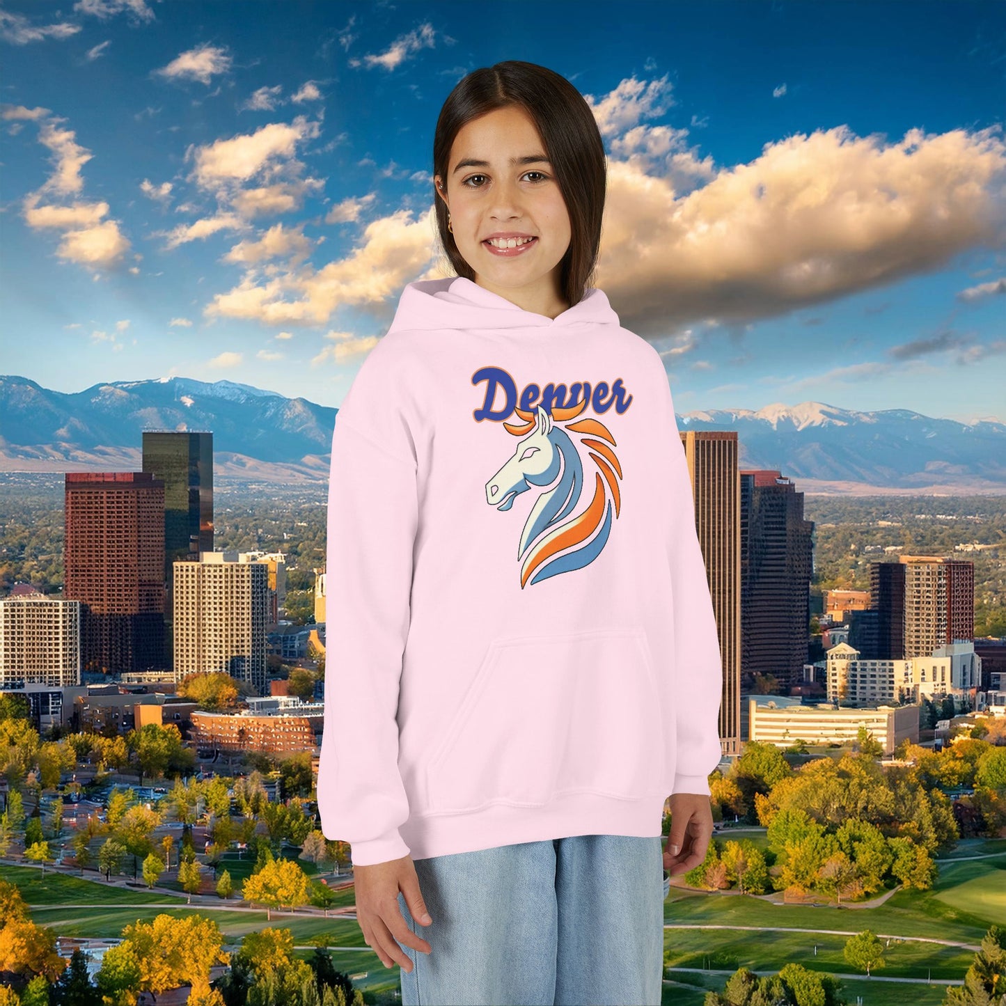 Bronco Youth Hoodie