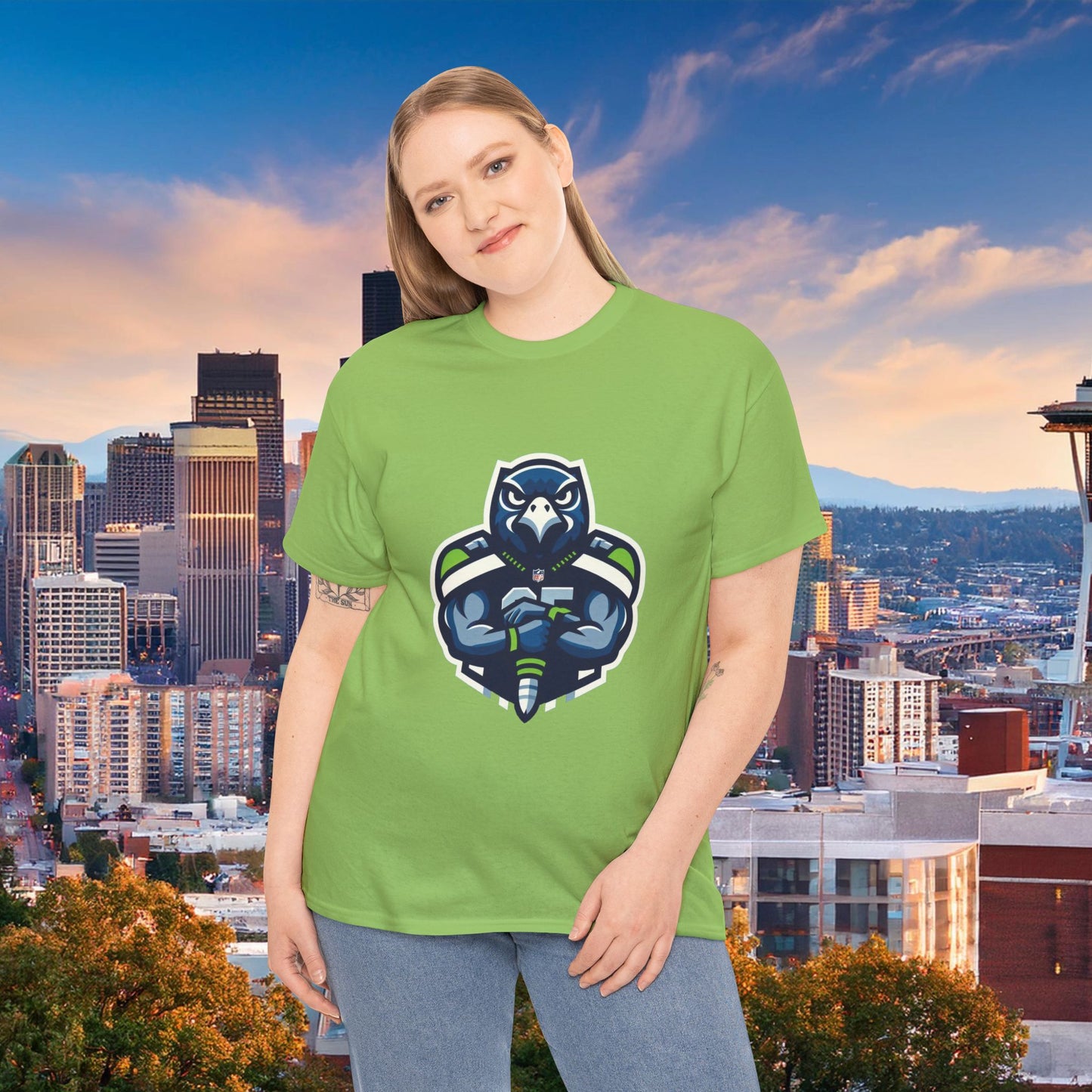 Seattle Football Player Tee
