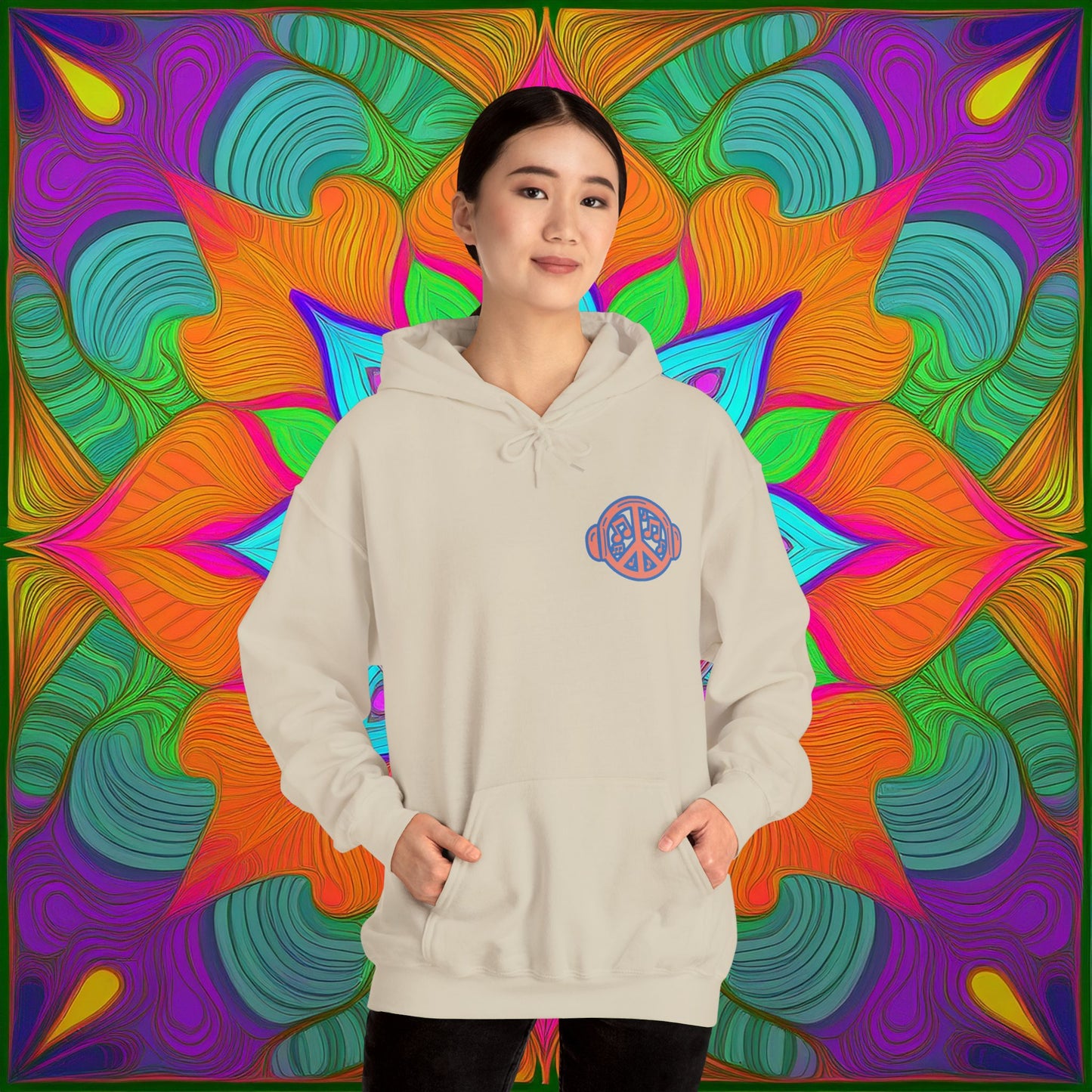 "Beats Not Bombs" Peace Hoodie