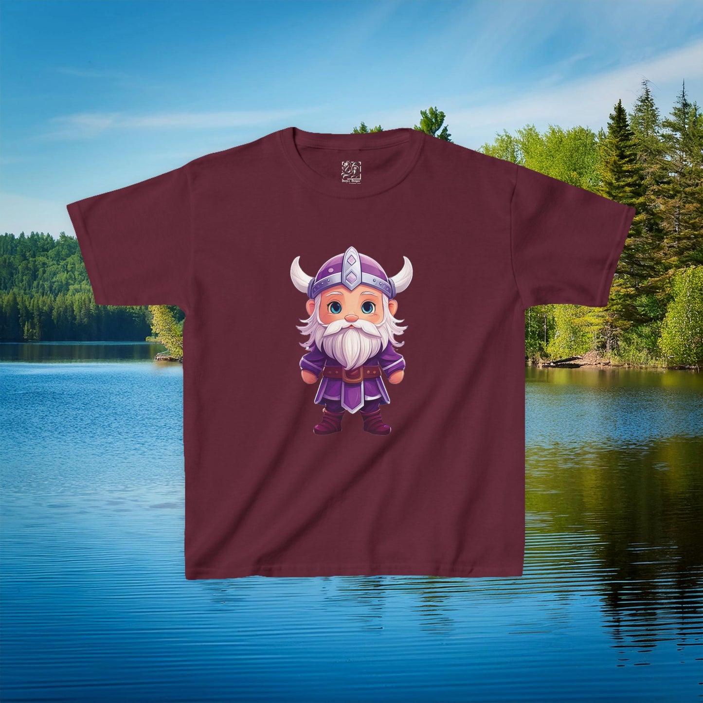 Purple Viking Kids Tee