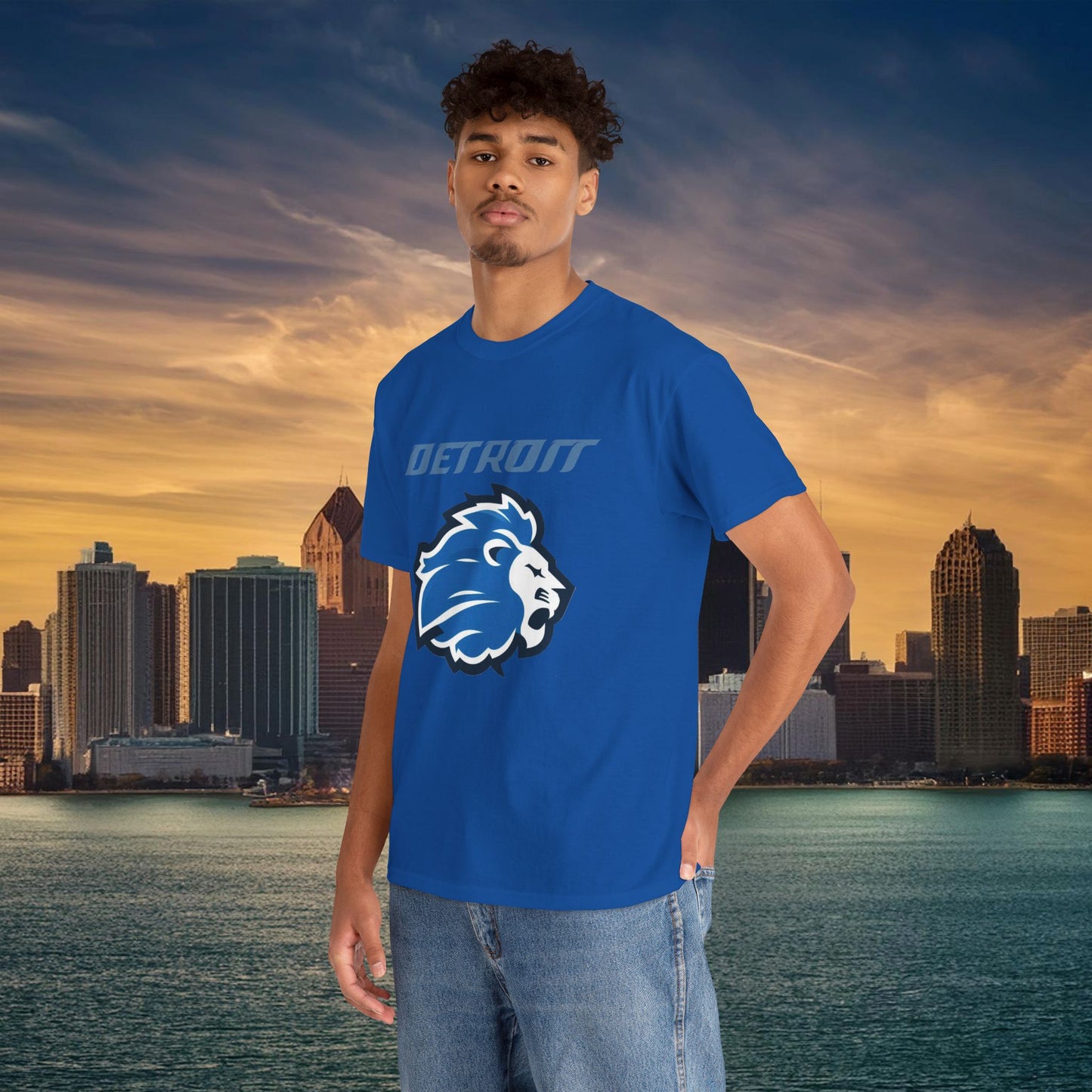 Detroit Football Logo Tee