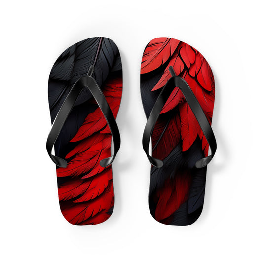 DC United Feather Flip Flops