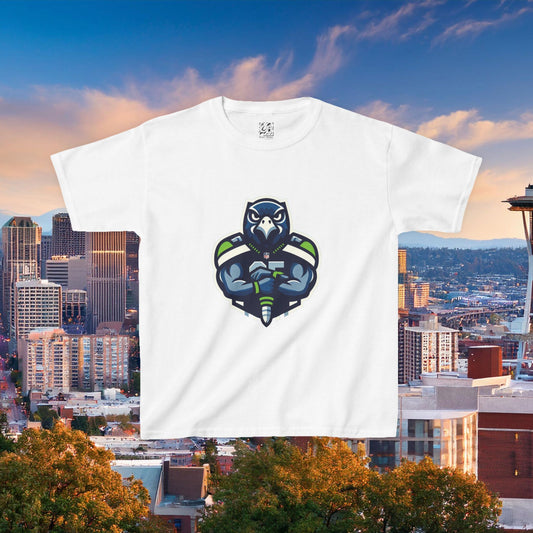 Seattle Football Player Kids Tee