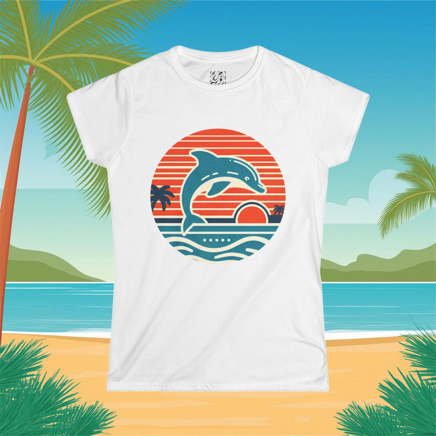 Miami Logo Women's Softstyle Tee