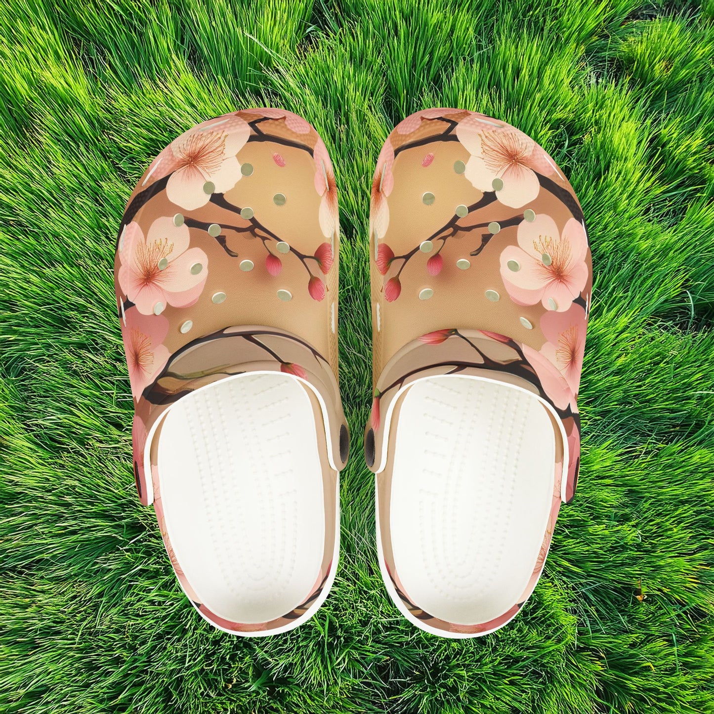 Cherry Blossom Kid's Foam Clogs