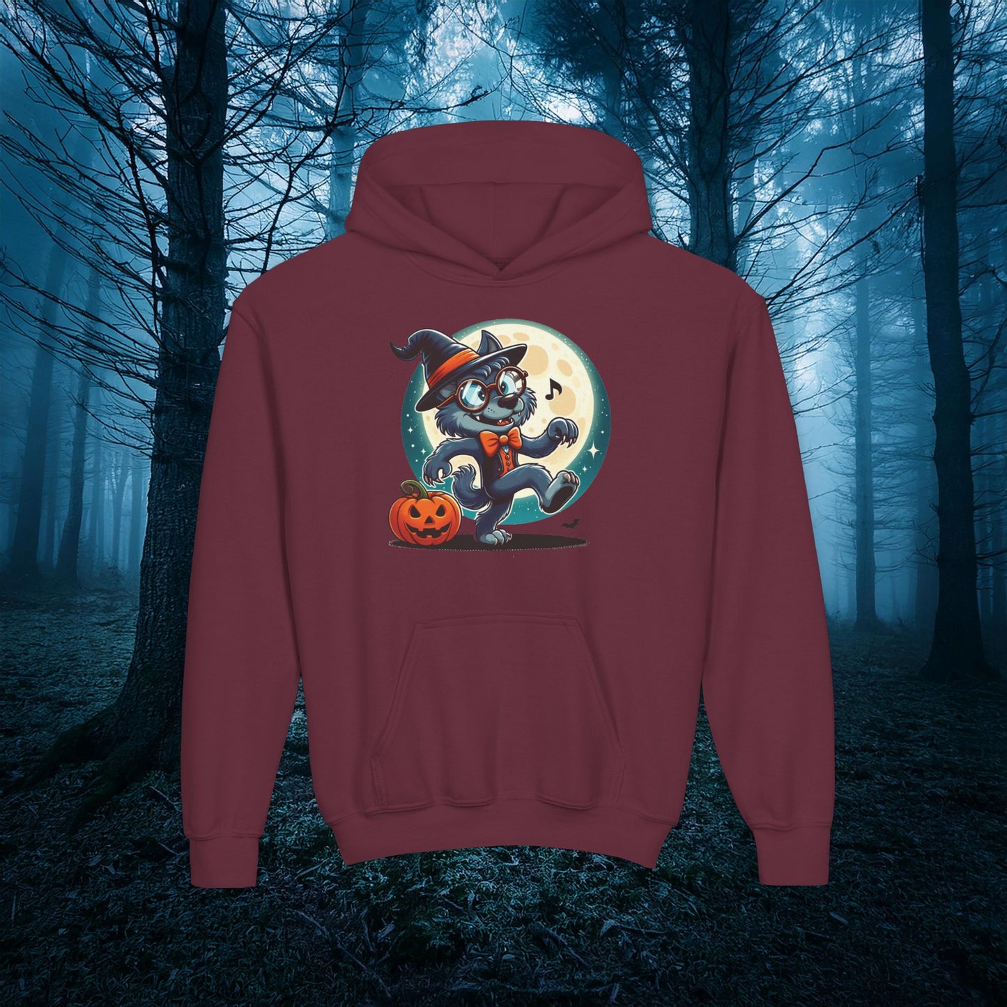 Trick or Treat Werewolf Youth Hoodie