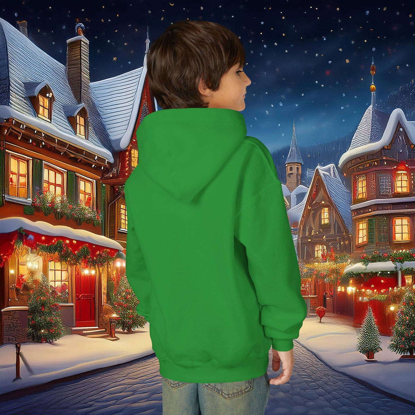 Newcastle United Santa is a Geordie Youth Hoodie