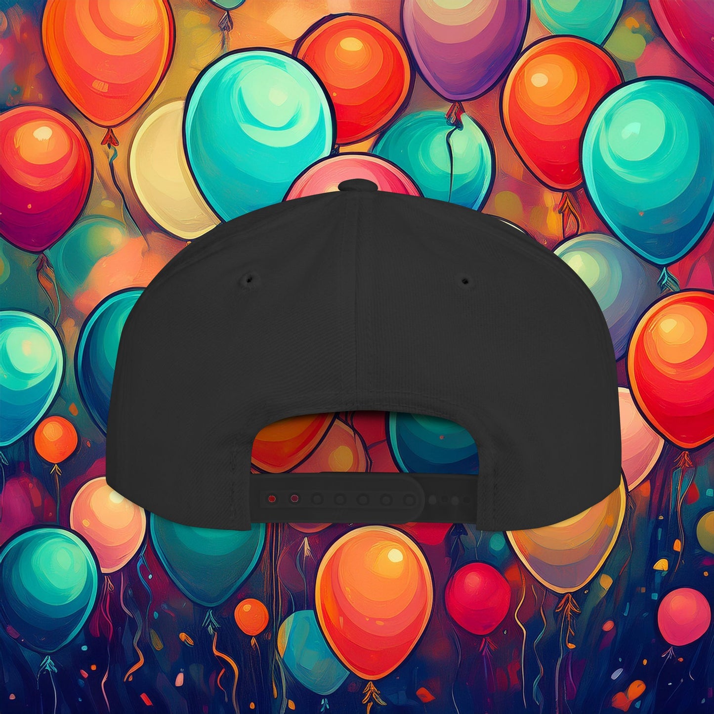 Rainbow Love Flat Bill Snapback