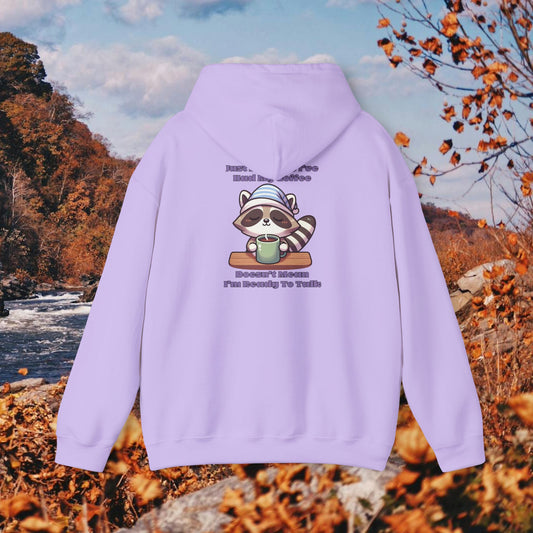 Raccoon Coffee Hoodie