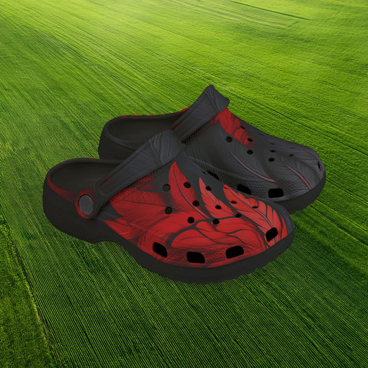 DC United Feather Kid's Foam Clogs