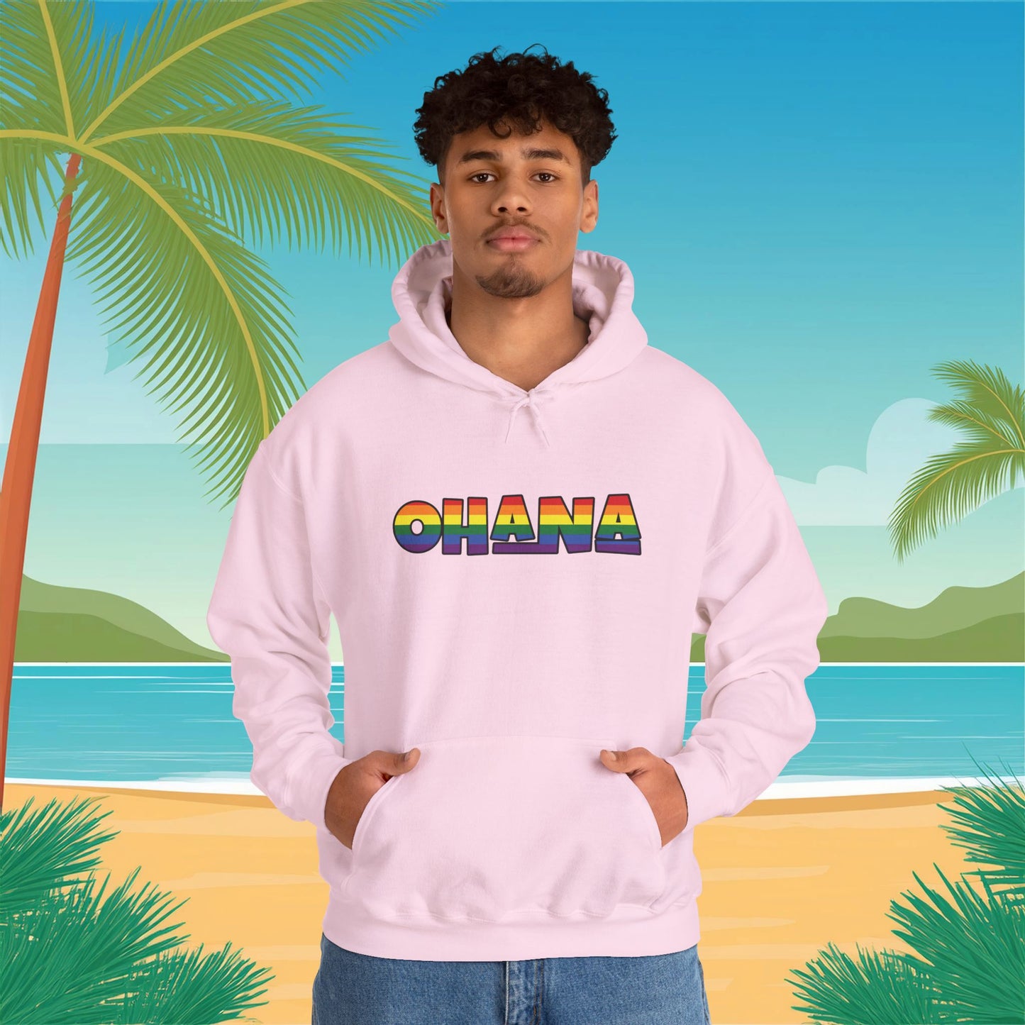 Rainbow Ohana Hoodie