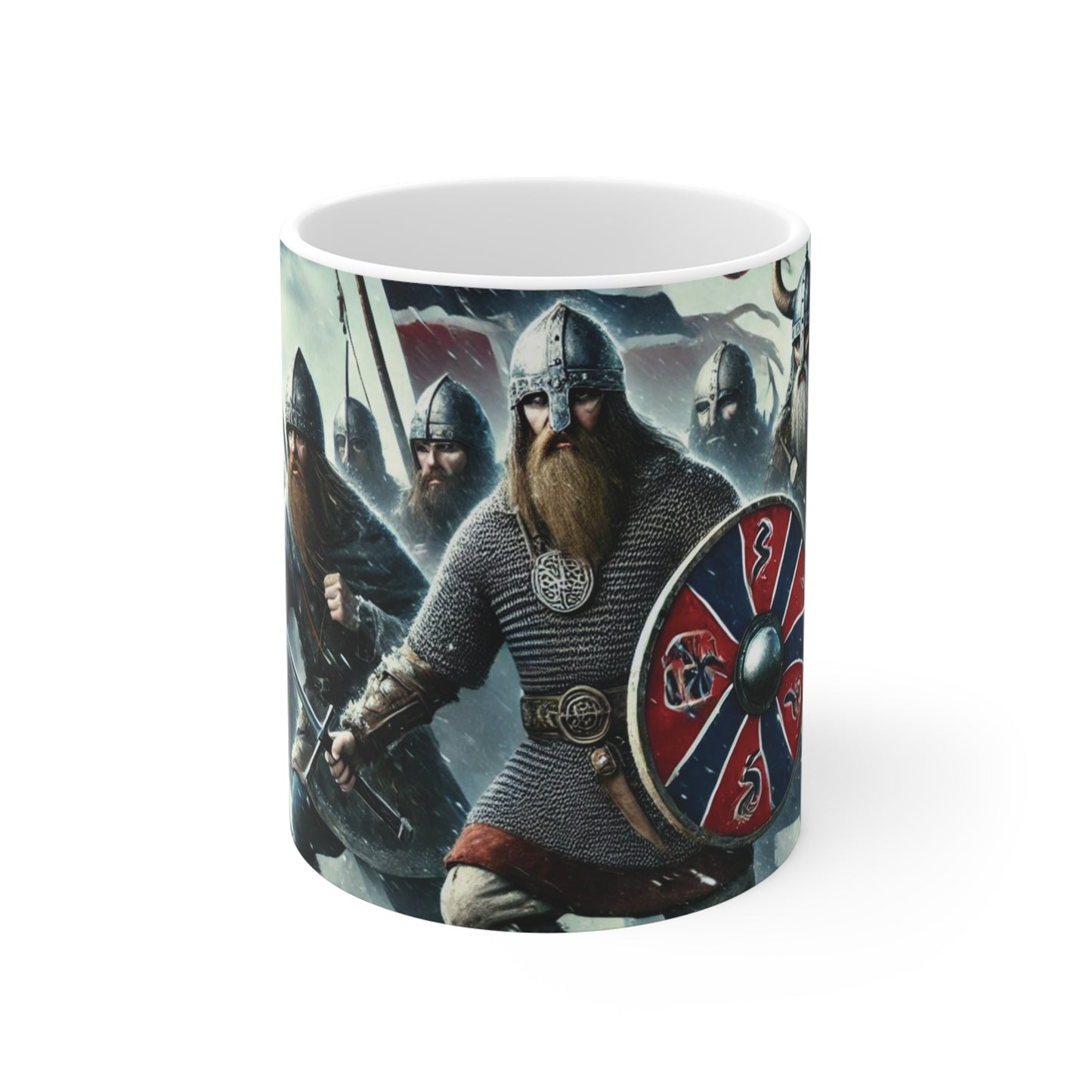 Viking Raid Ceramic Mugs (11oz\15oz)