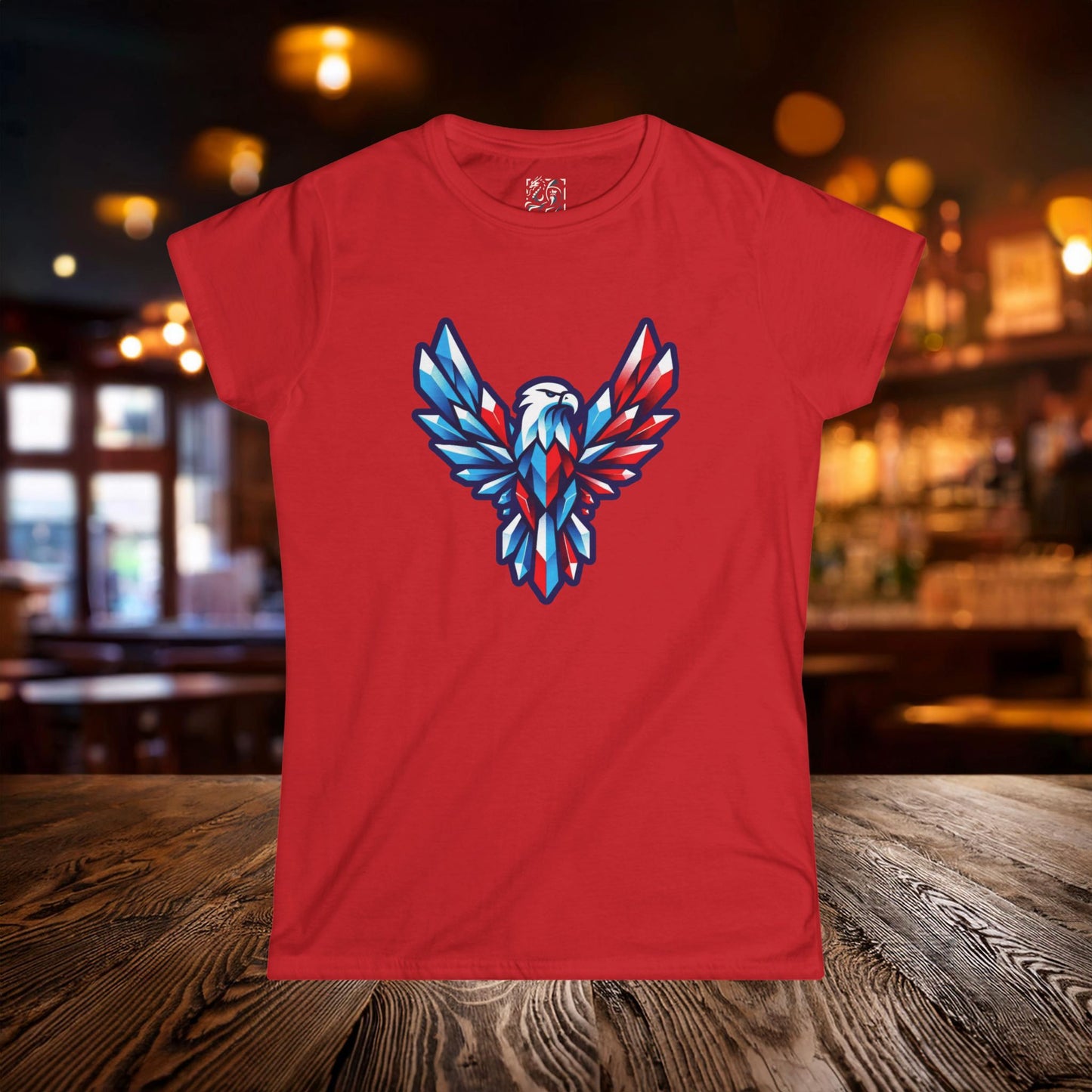 Crystal Eagle Women's Softstyle Tee