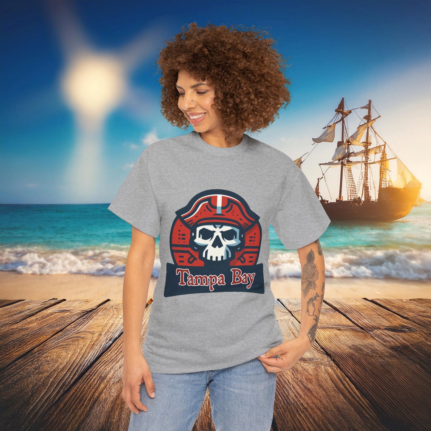Tampa Bay Football Logo Tee