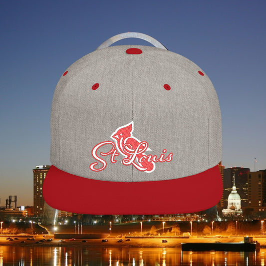 The St Louis Baseball Flat Bill Snapback