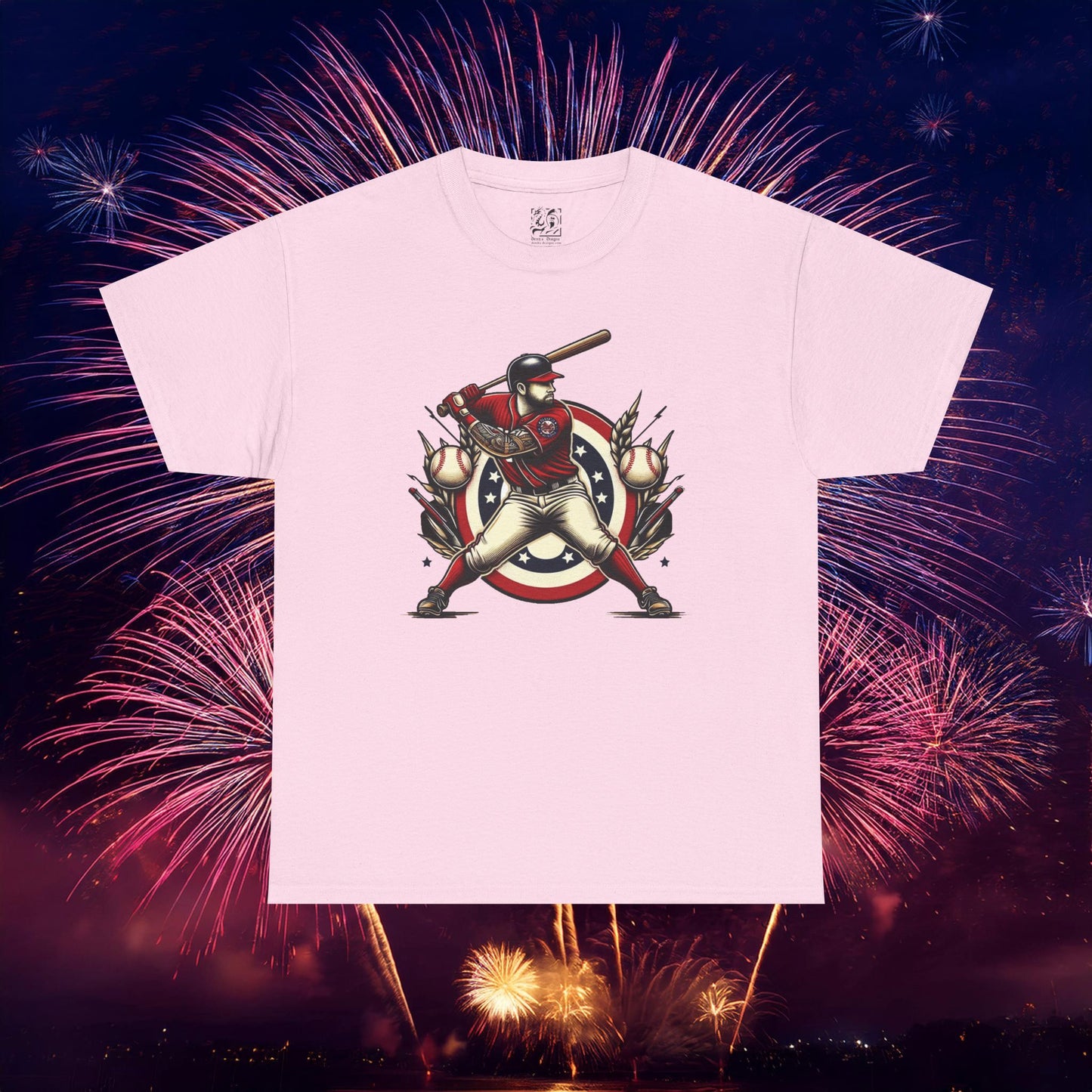 Washington Baseball At Bat Tee