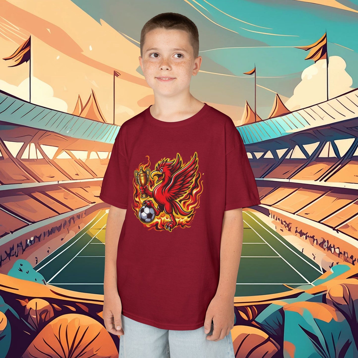 Liverpool Flames Kids Tee
