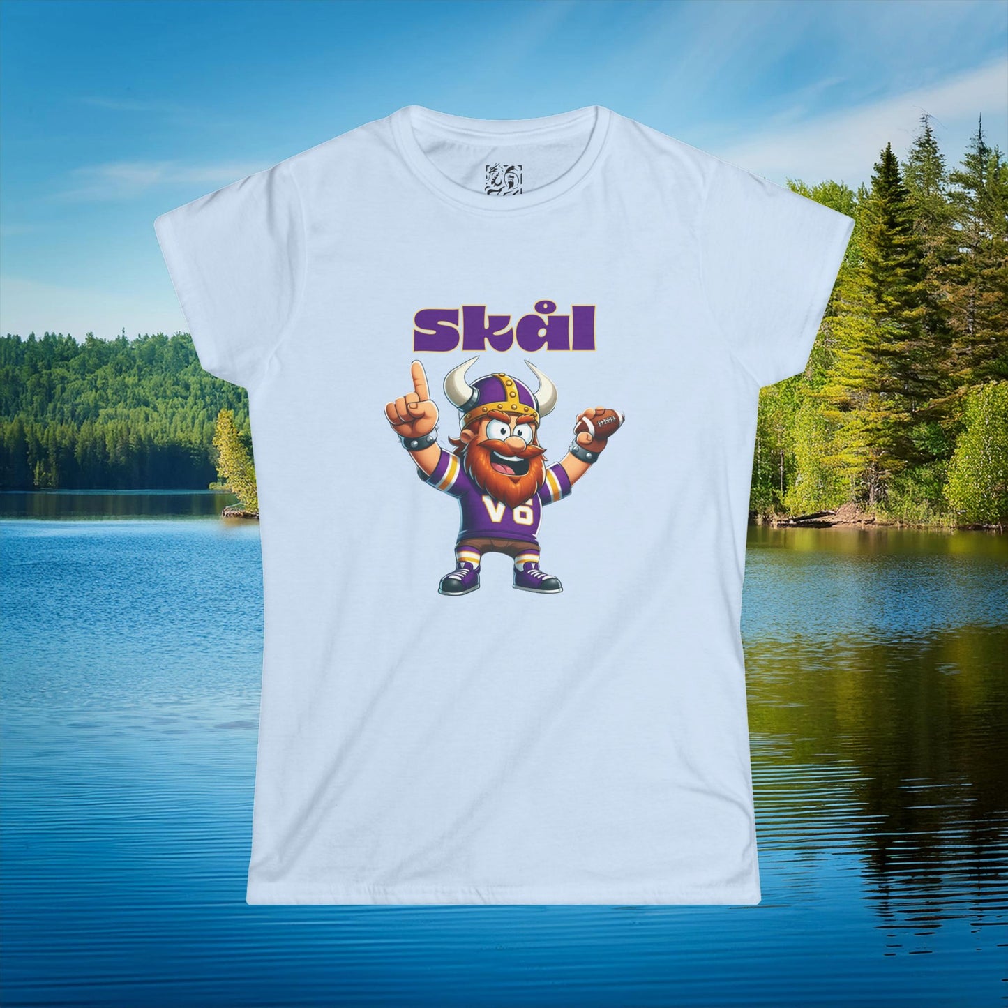 Minnesota Football Skol Women's Softstyle Tee